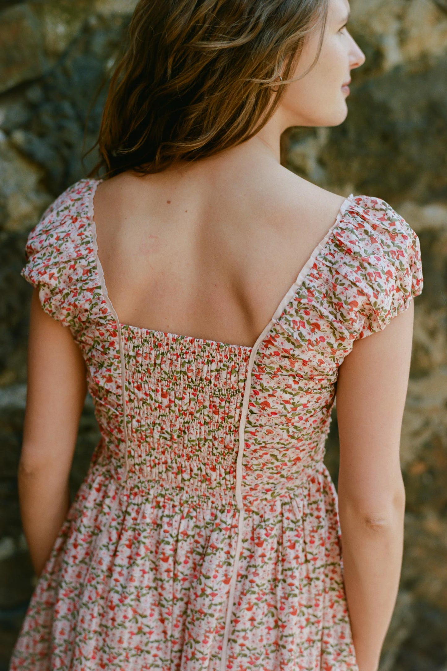 The Erin Dress | Spring Mushroom Medley
