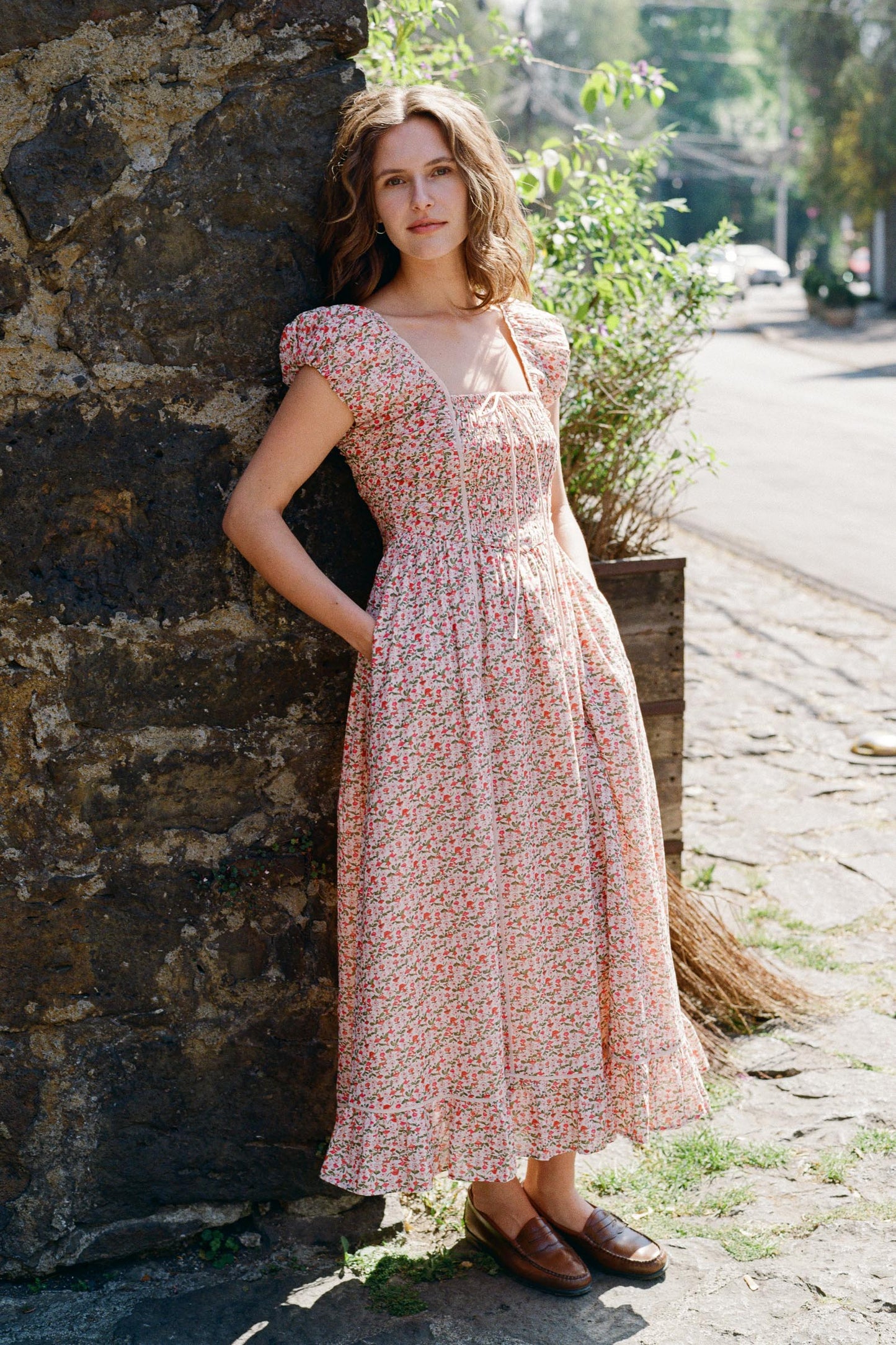 The Erin Dress | Spring Mushroom Medley