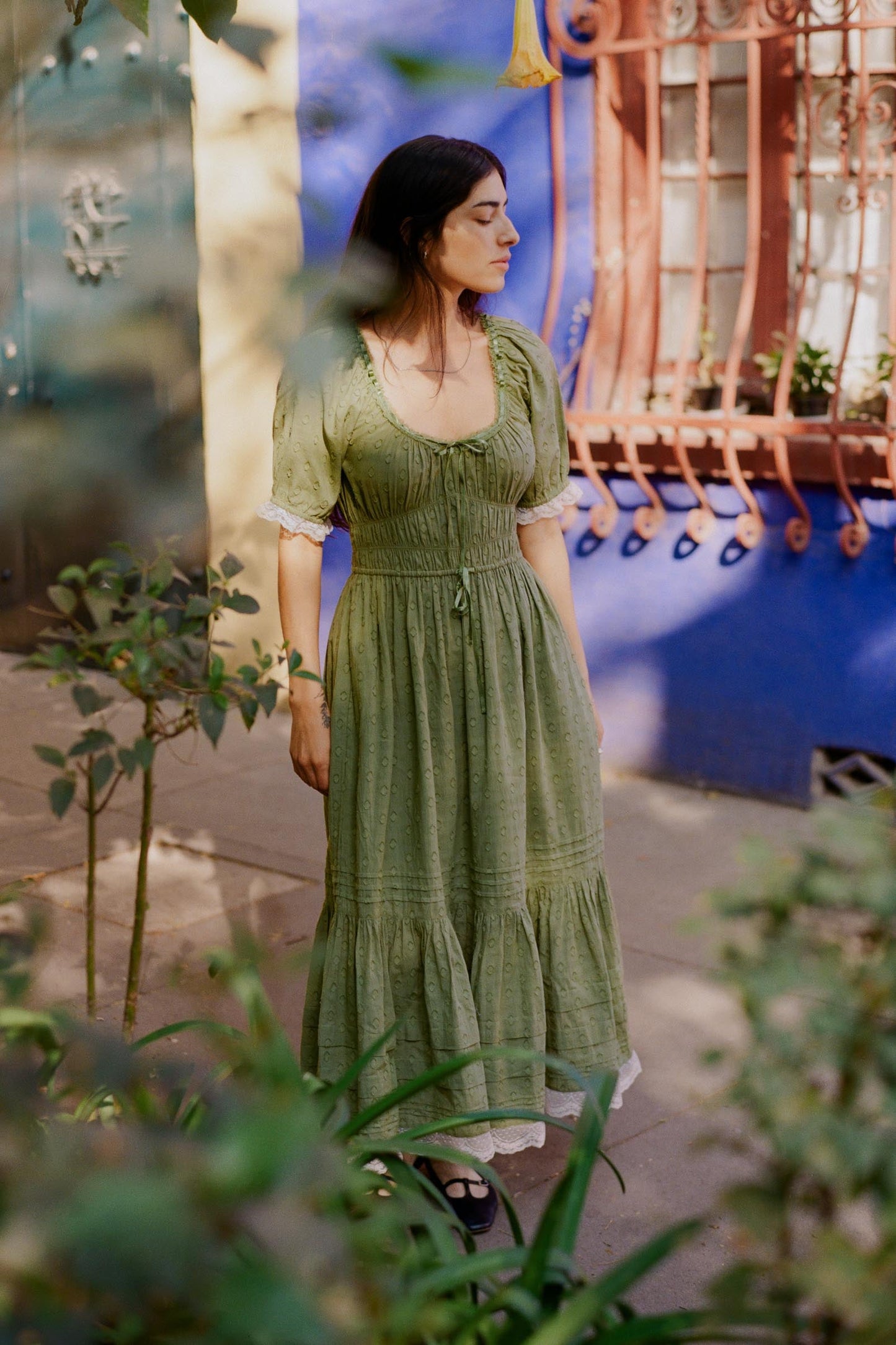 The Brynne Dress | Moss