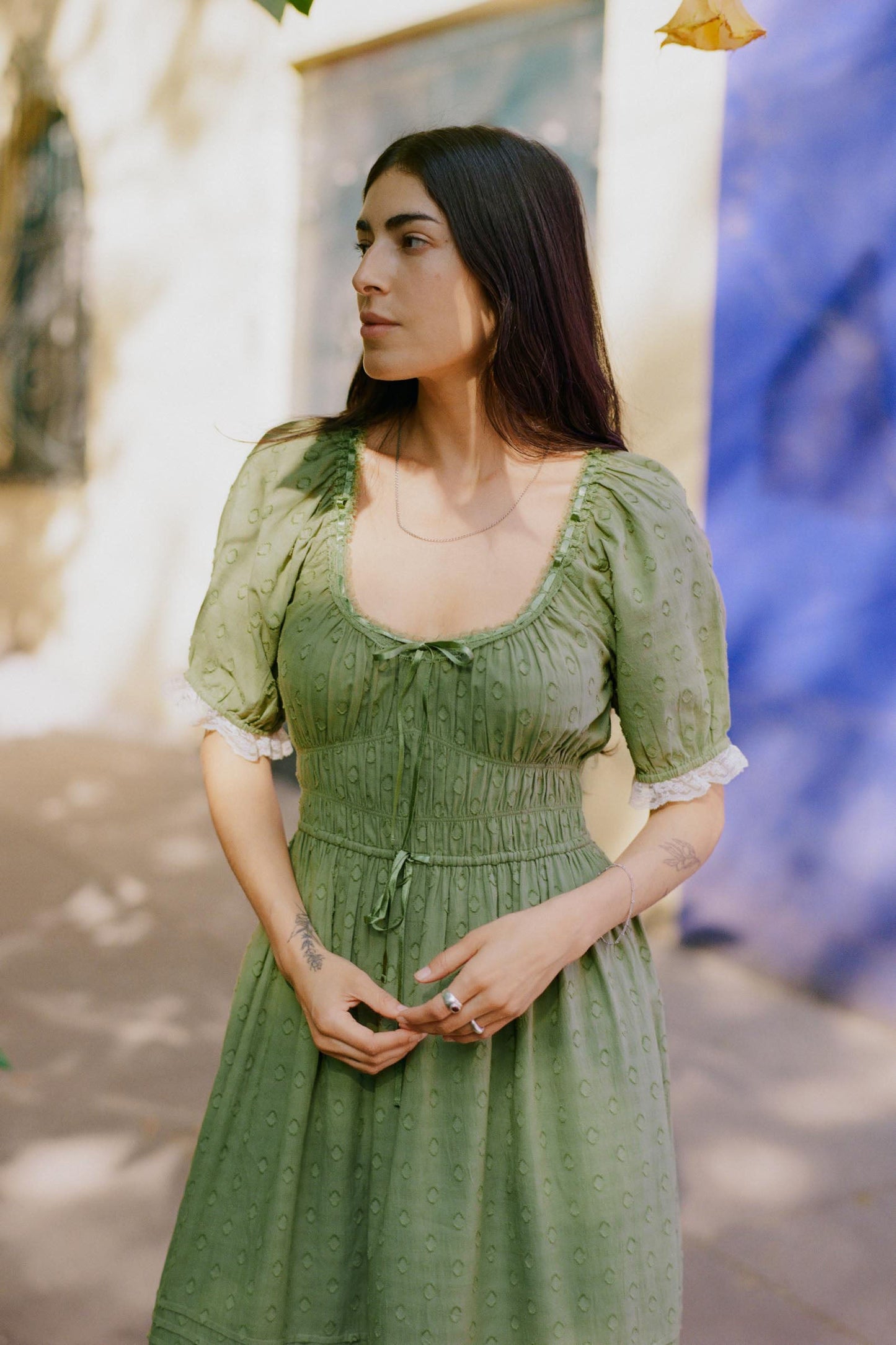 The Brynne Dress Petites | Moss