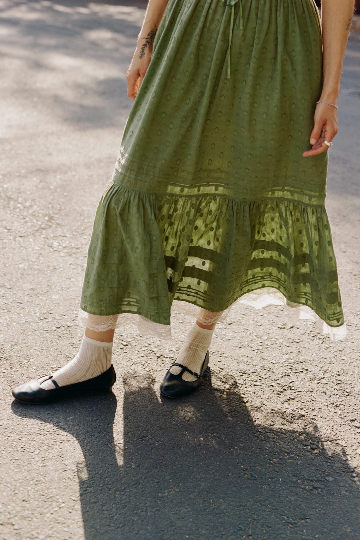The Brynne Dress Petites | Moss