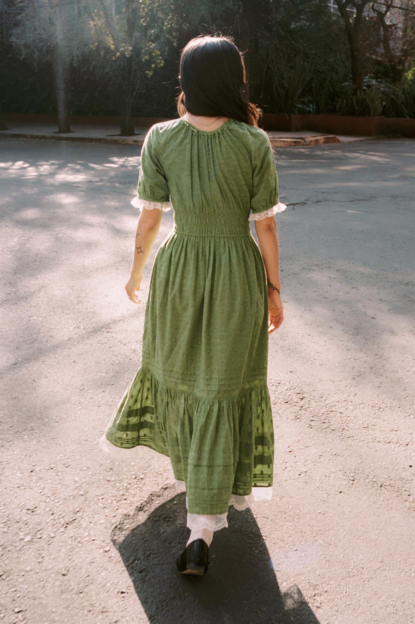 The Brynne Dress | Moss