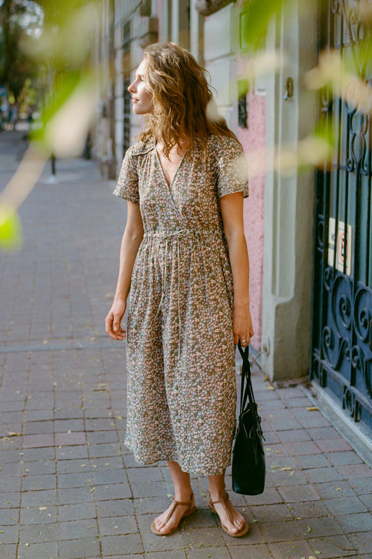 The Dawn Dress Petites | Fern Flanders Poppy