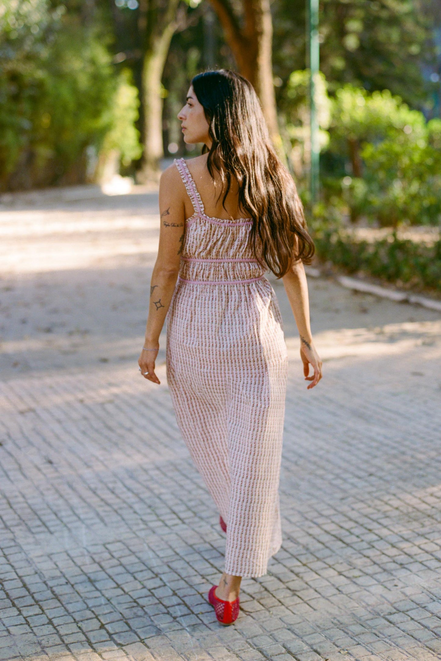 The Truett Dress | Petal Cascade