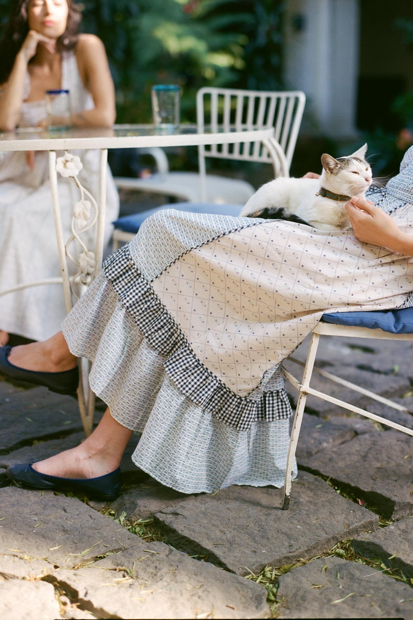 The Matilde Dress | Dotted Plaid