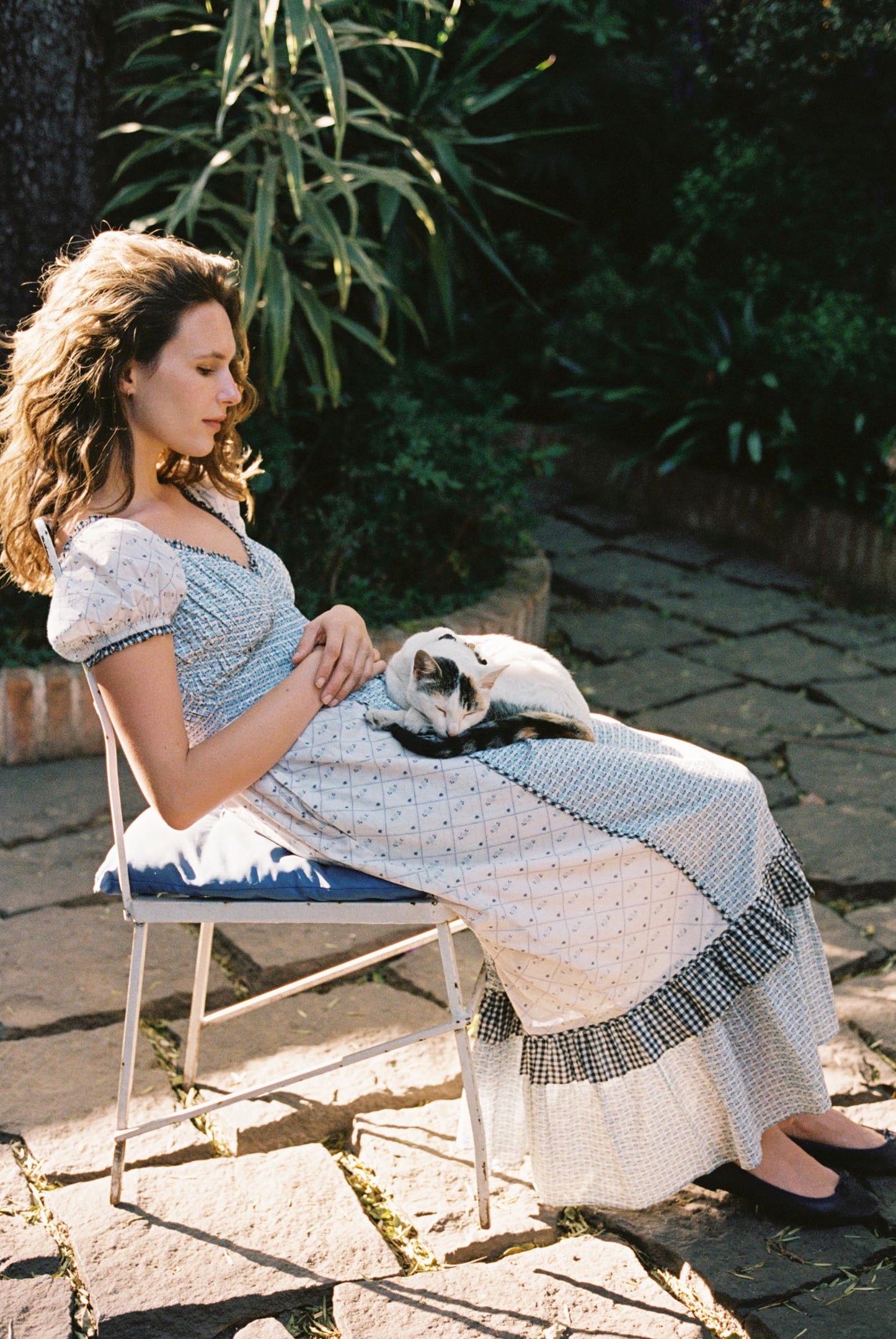 The Matilde Dress | Dotted Plaid