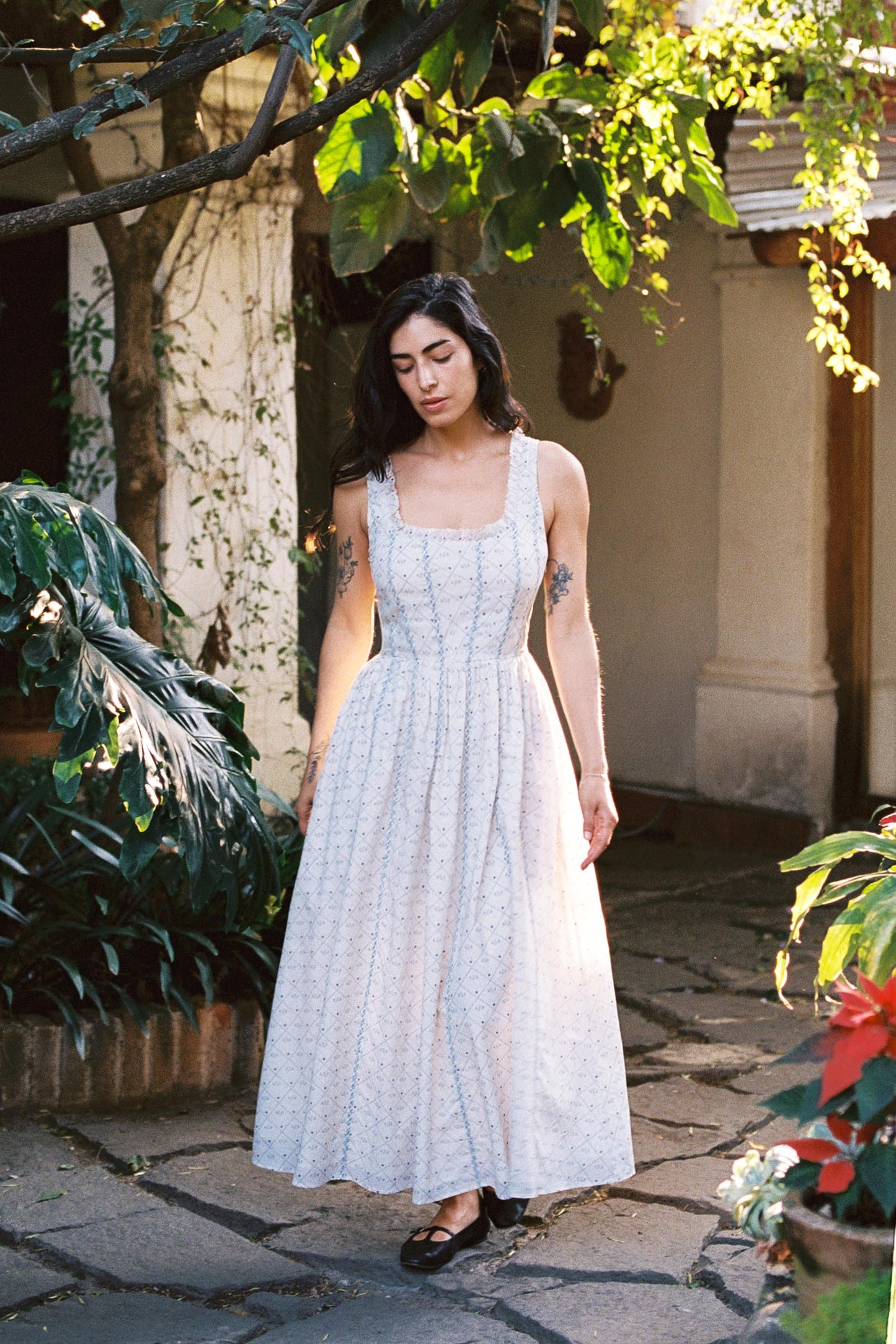 The Jude Dress | Dotted Plaid