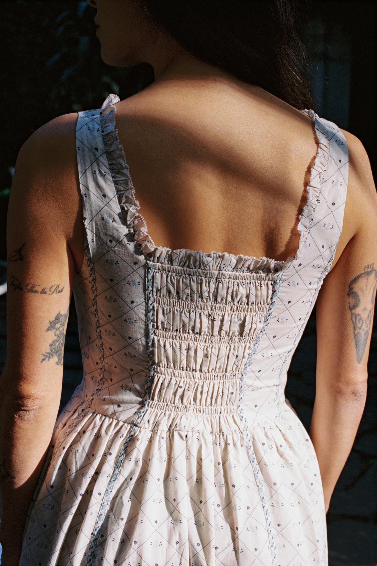 The Jude Dress | Dotted Plaid