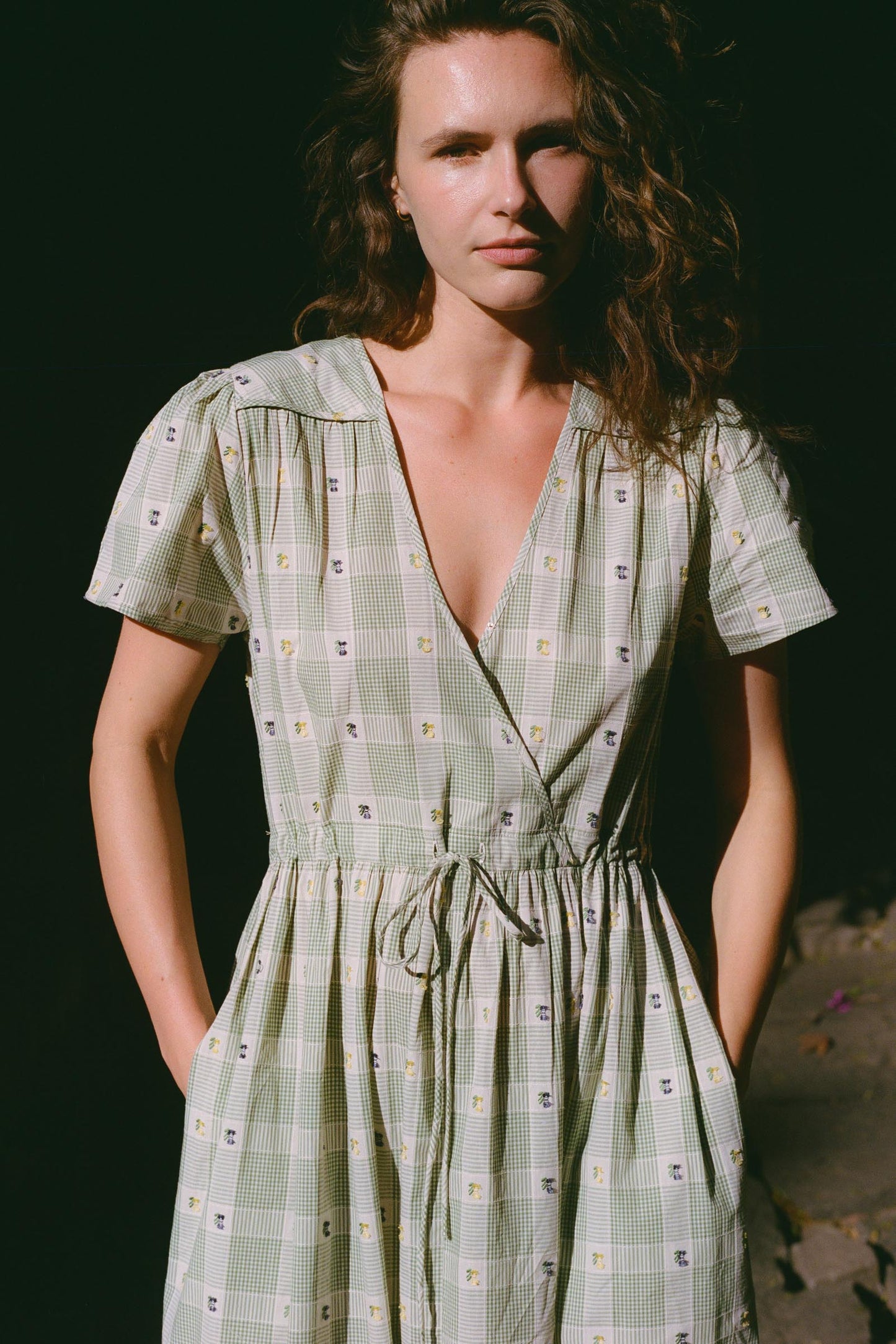 The Dawn Dress Petites | Linden Picnic Floral