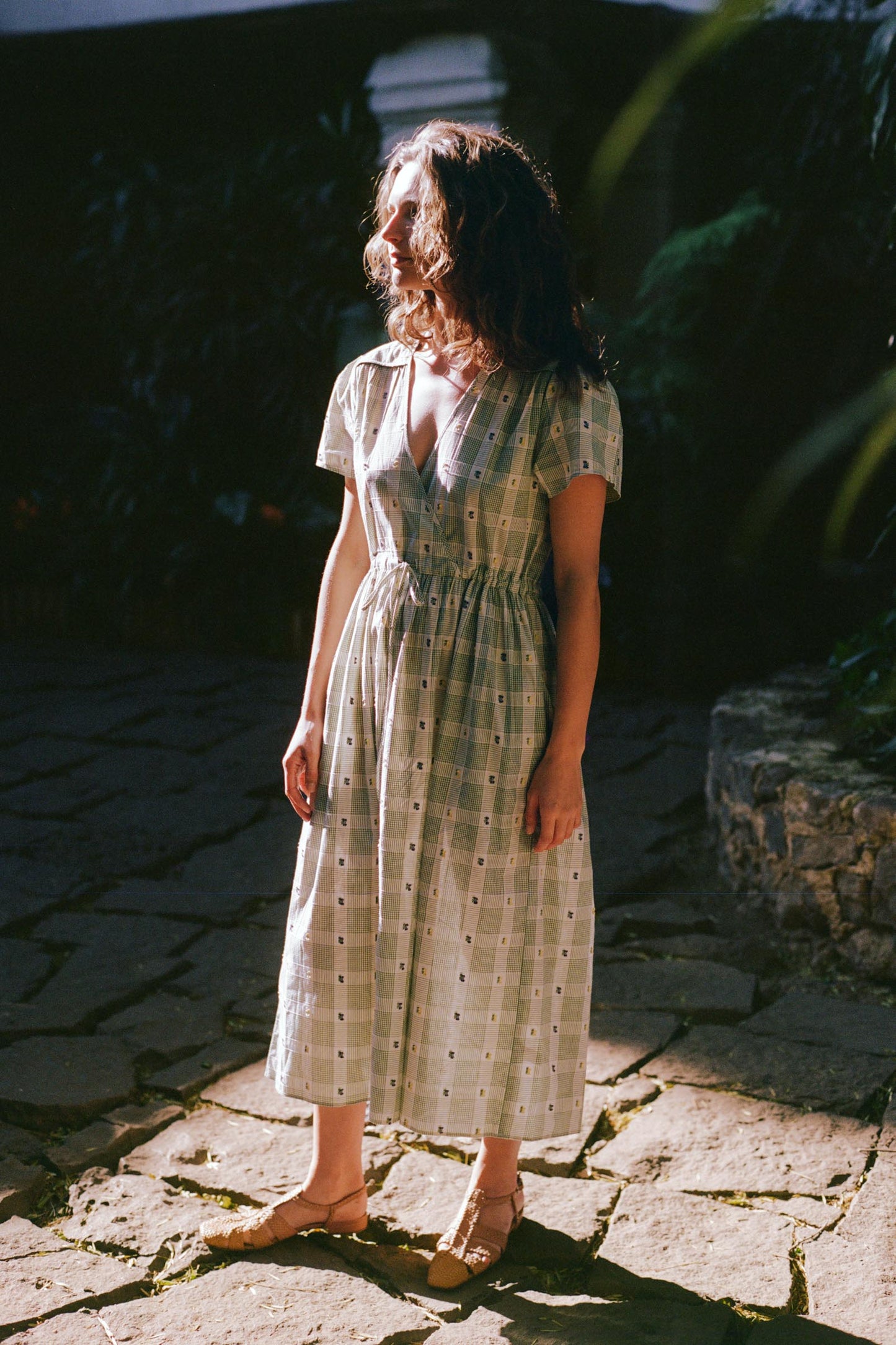 The Dawn Dress Petites | Linden Picnic Floral