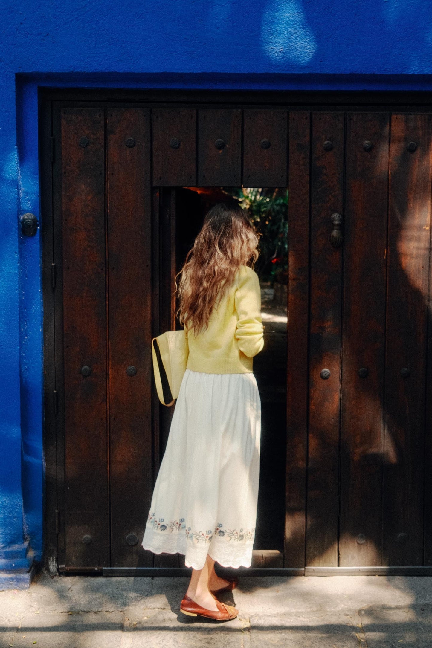 The Xander Skirt | Ecru