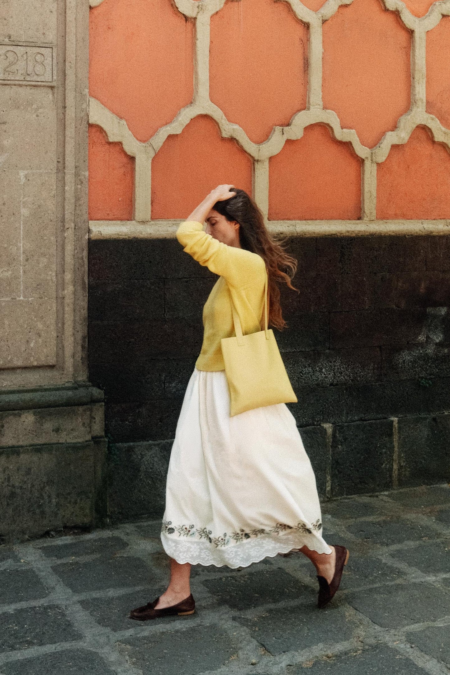 The Xander Skirt | Ecru