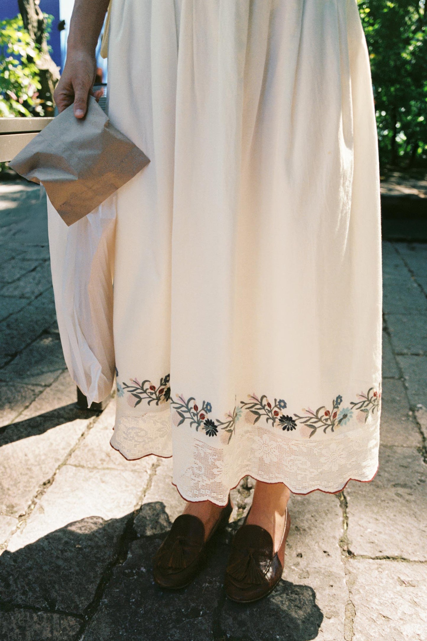 The Xander Skirt | Ecru