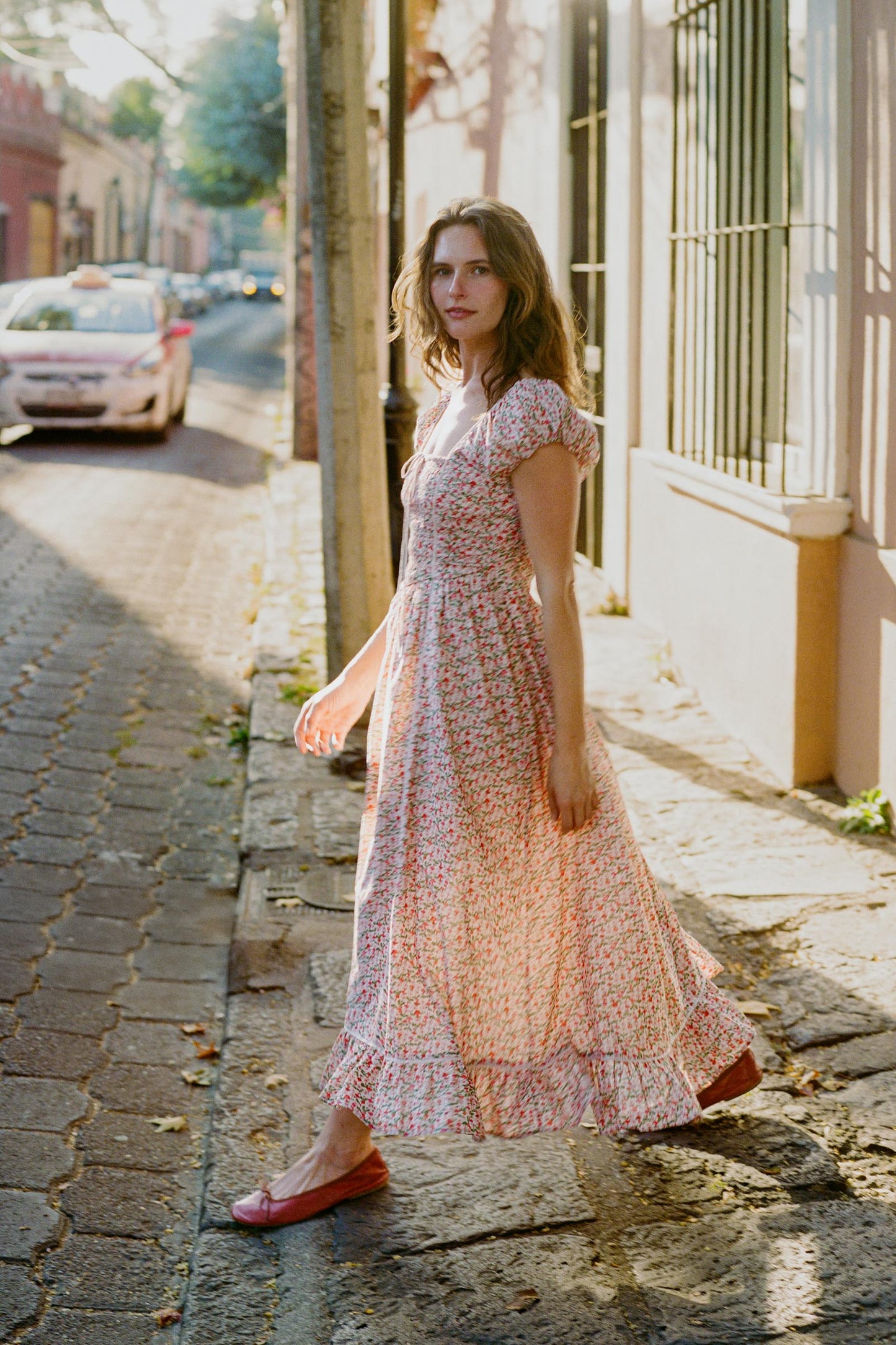 The Erin Dress Petites | Spring Mushroom Medley