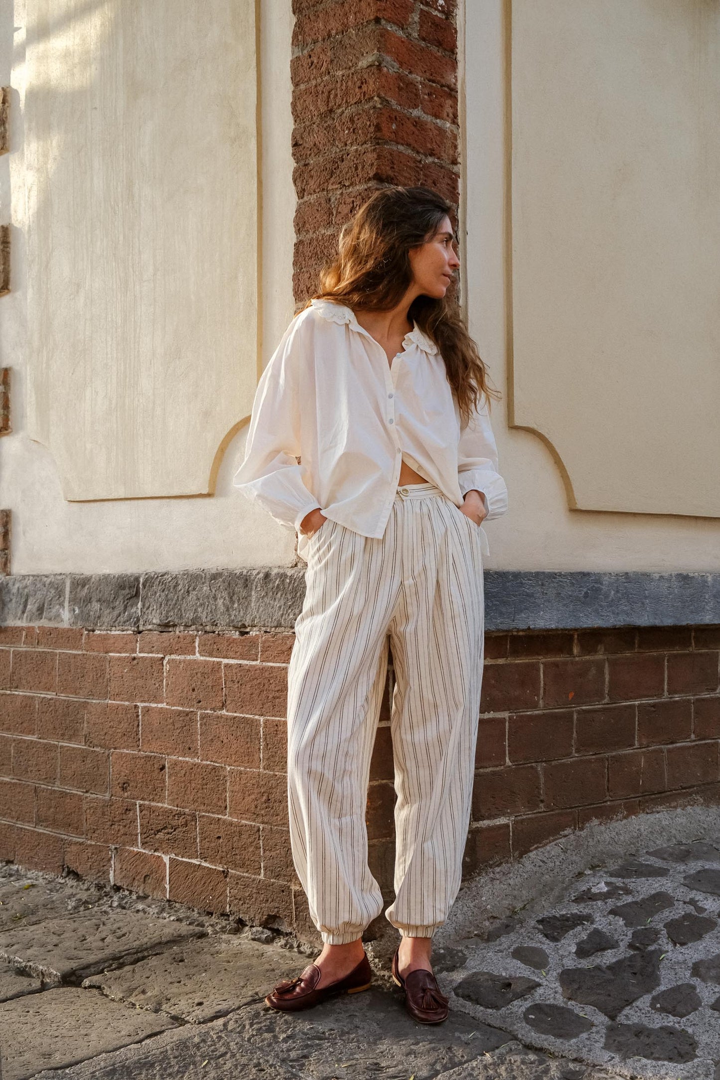 The Martin Pants | Dusk Stripe