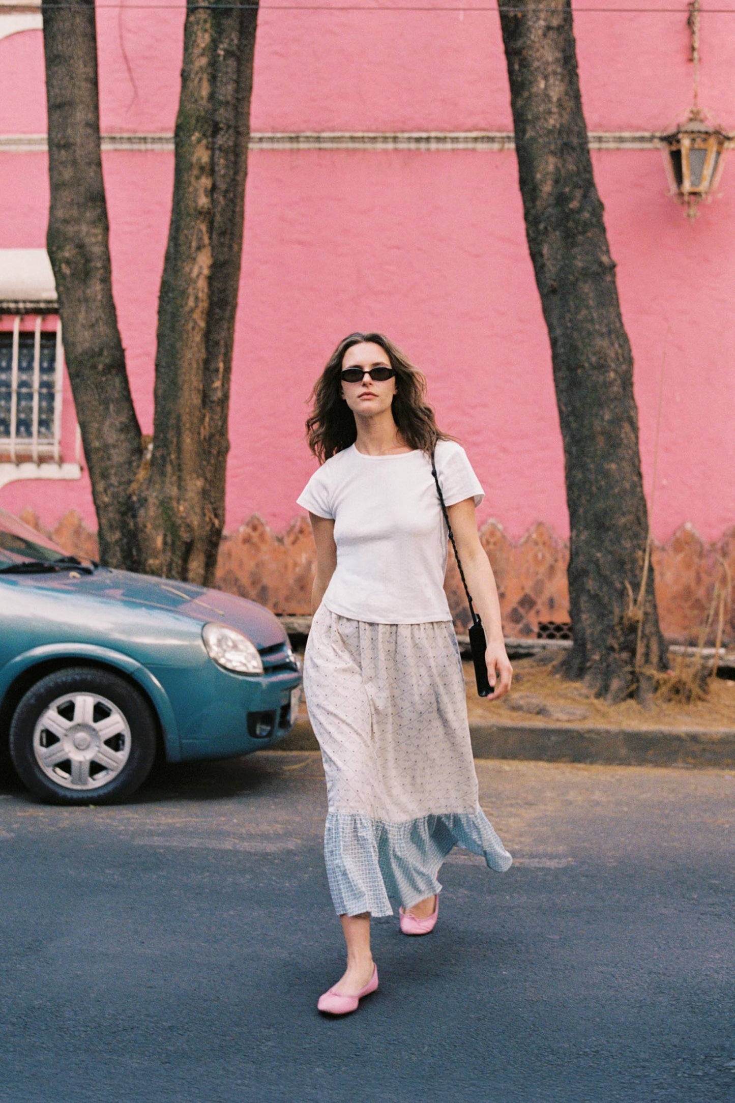 The Mariana Skirt | Dotted Plaid