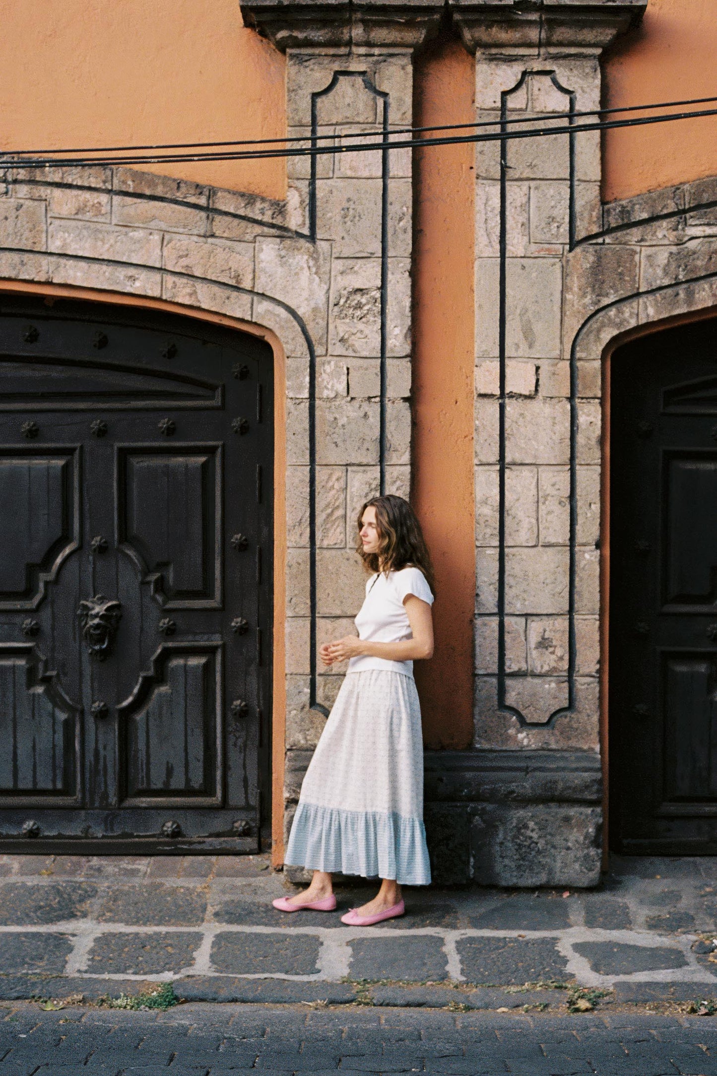 The Mariana Skirt | Dotted Plaid