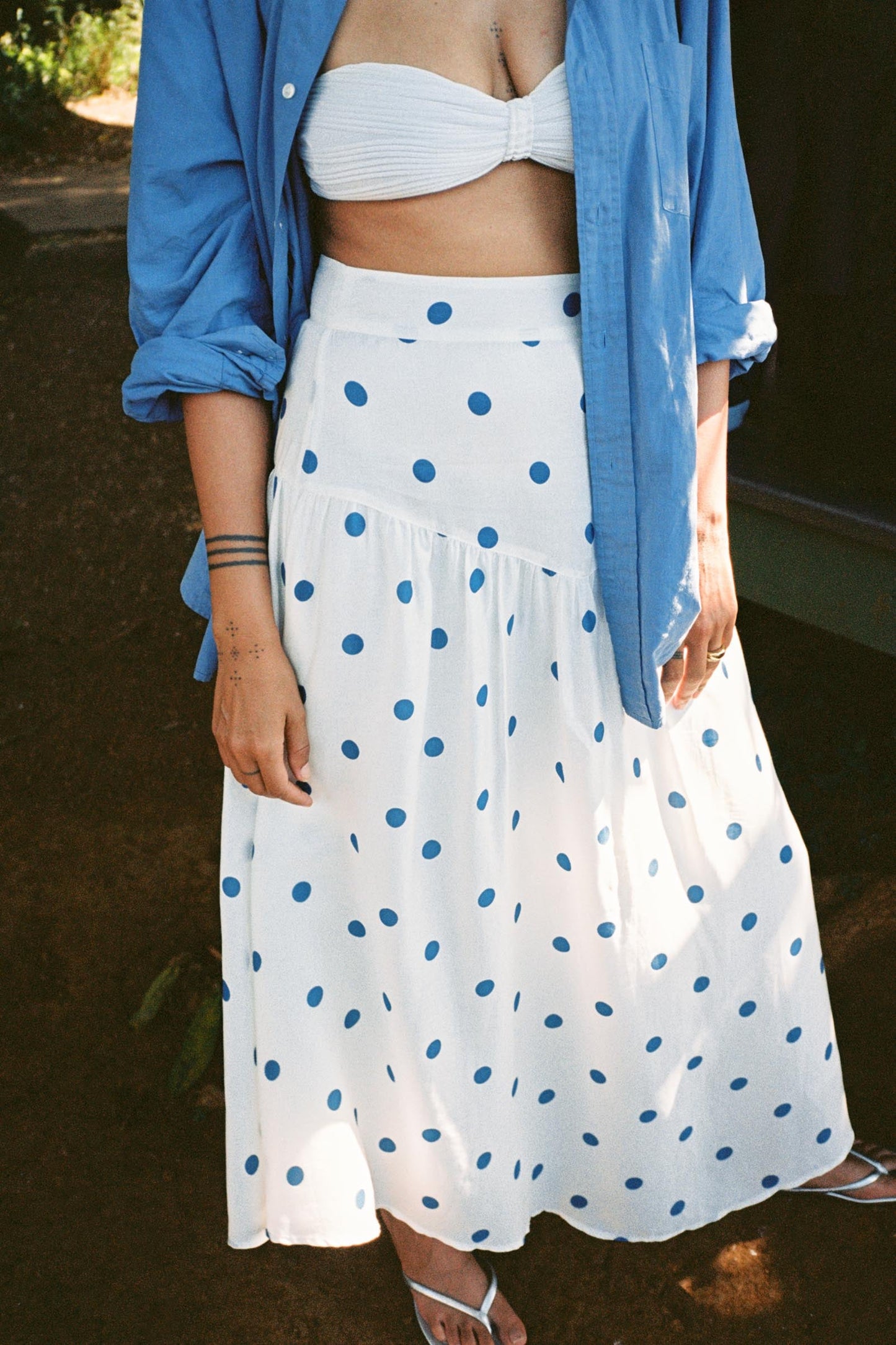 The Edna Skirt | Azure Dot