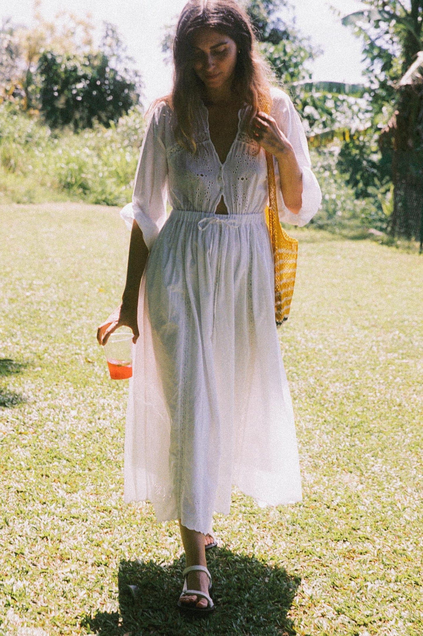 The Lani Dress | Alabaster