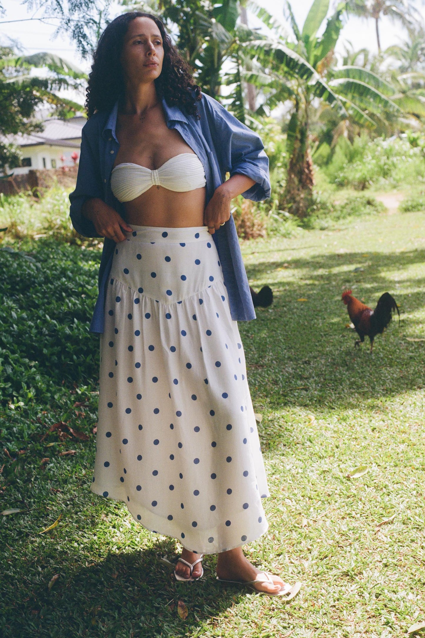 The Edna Skirt | Azure Dot