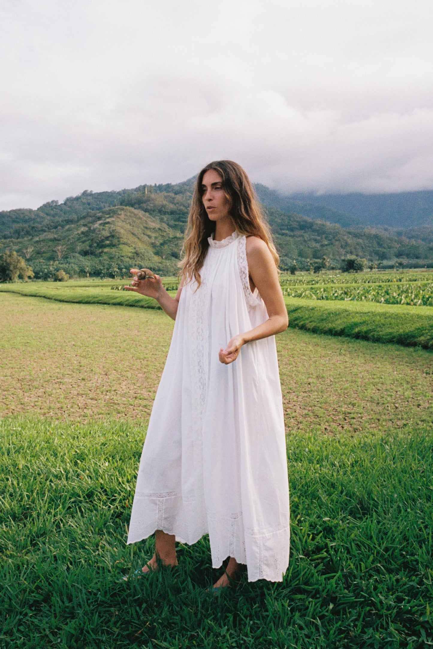 The Lynne Dress | Alabaster