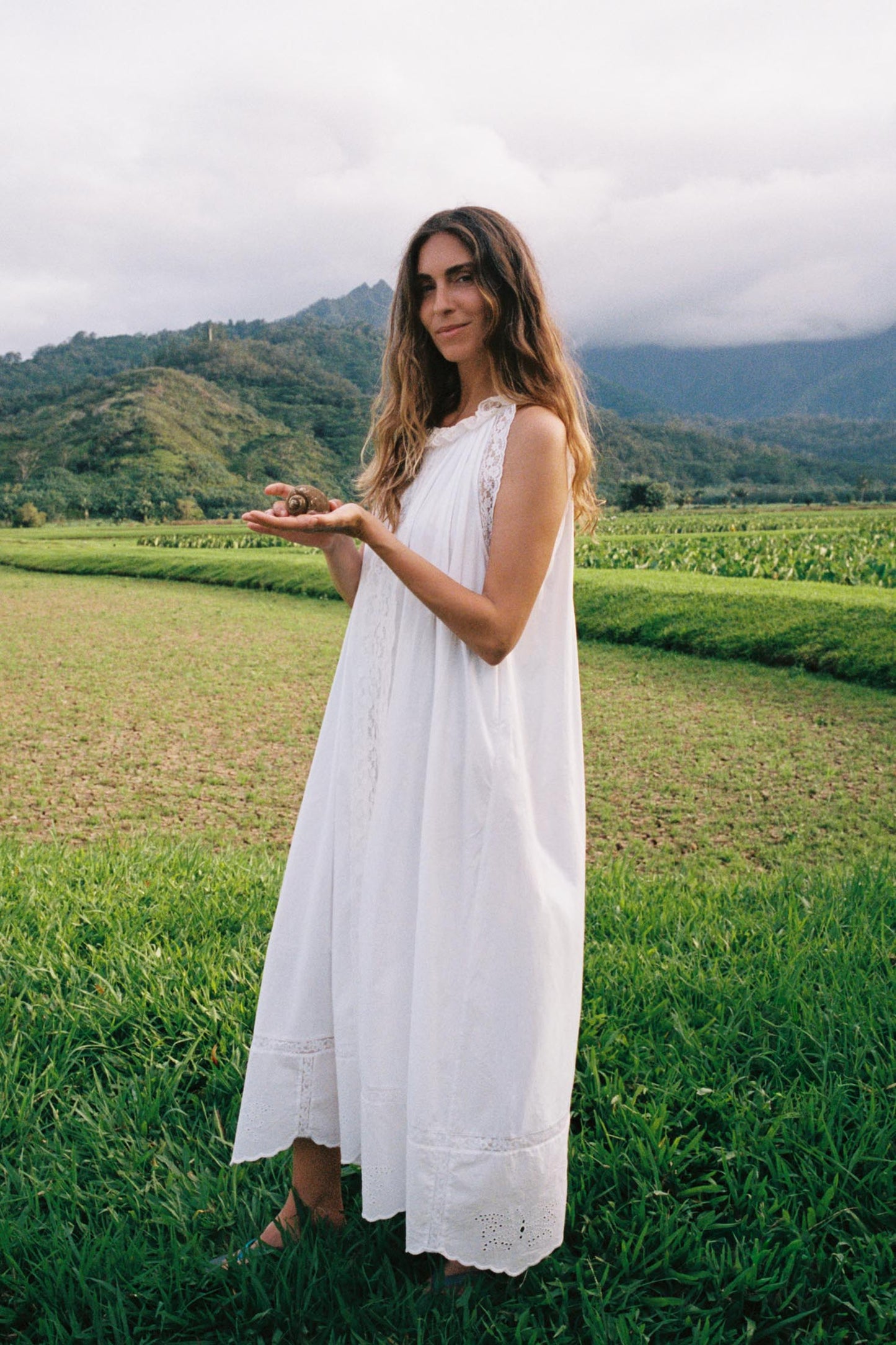 The Lynne Dress | Alabaster
