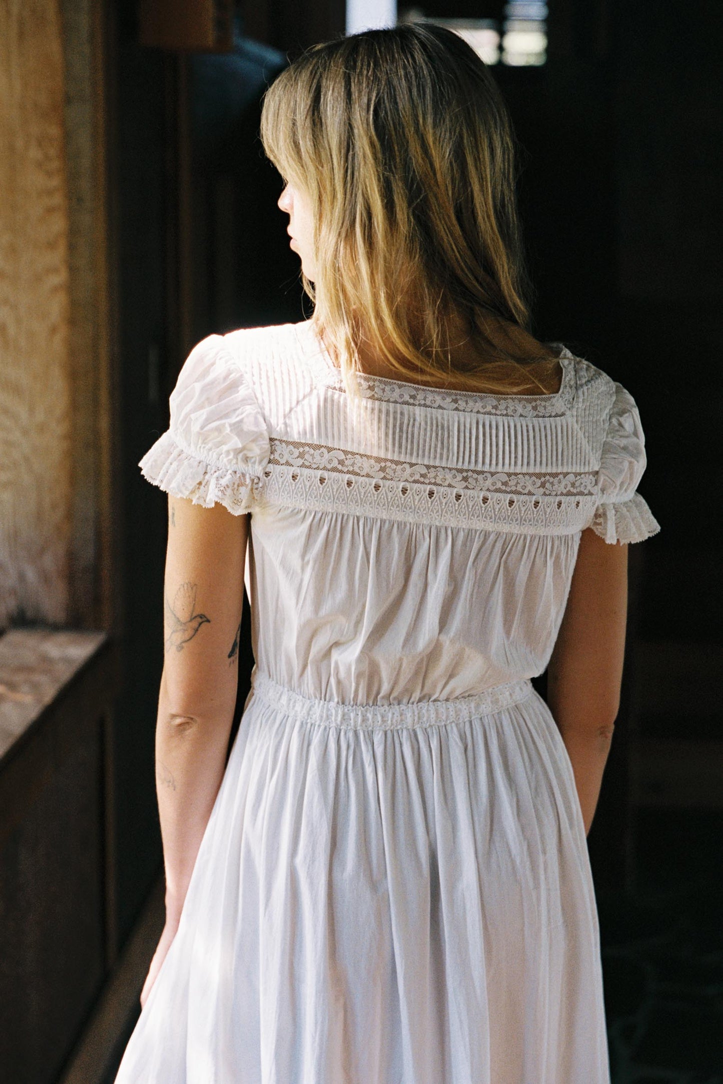 The Fatima Dress Petites | Alabaster