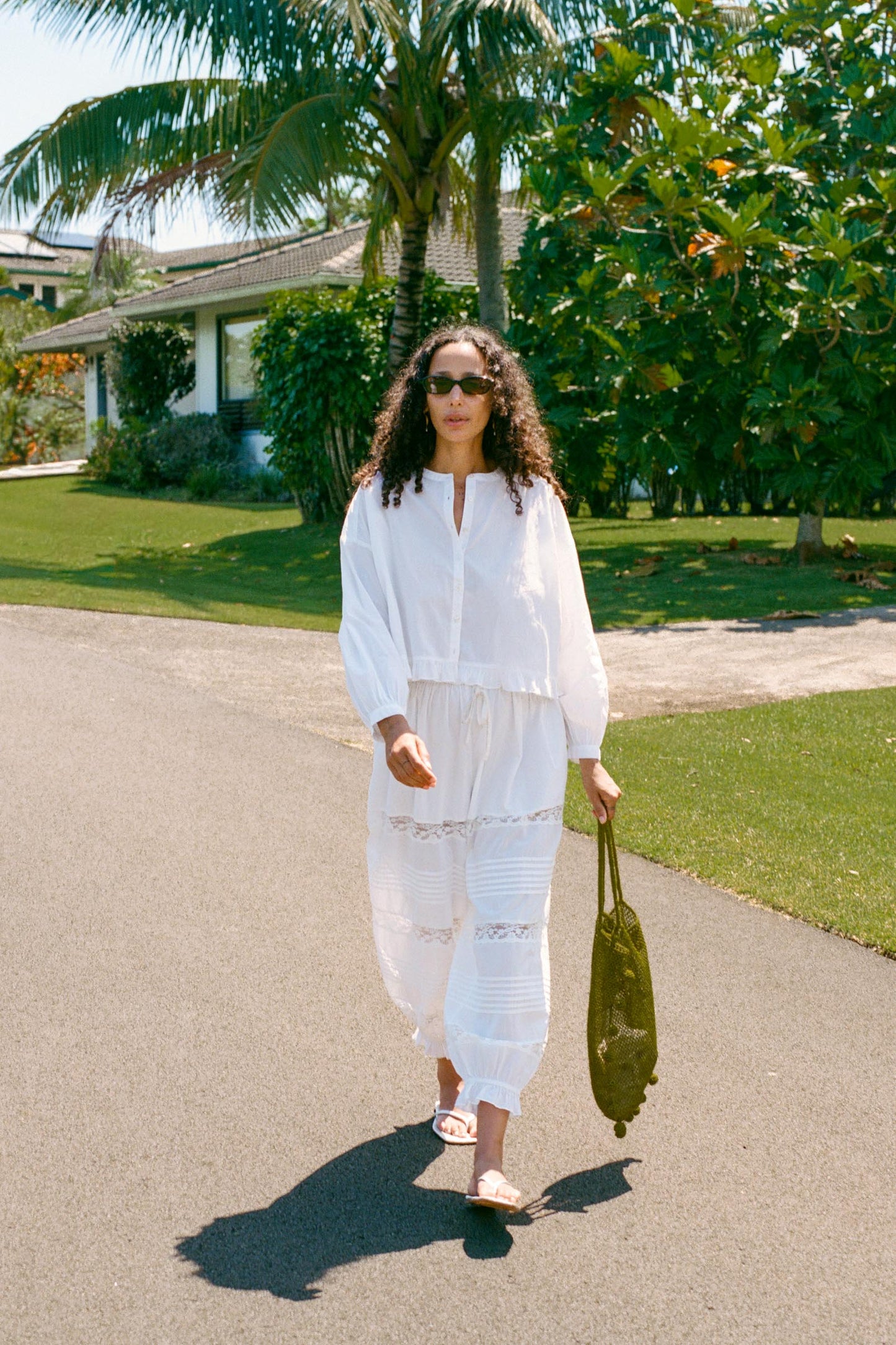 The Emanuelle Pant | Alabaster