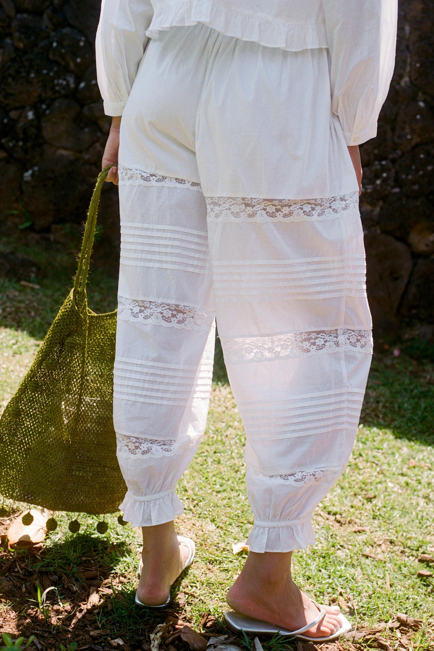 The Emanuelle Pant | Alabaster