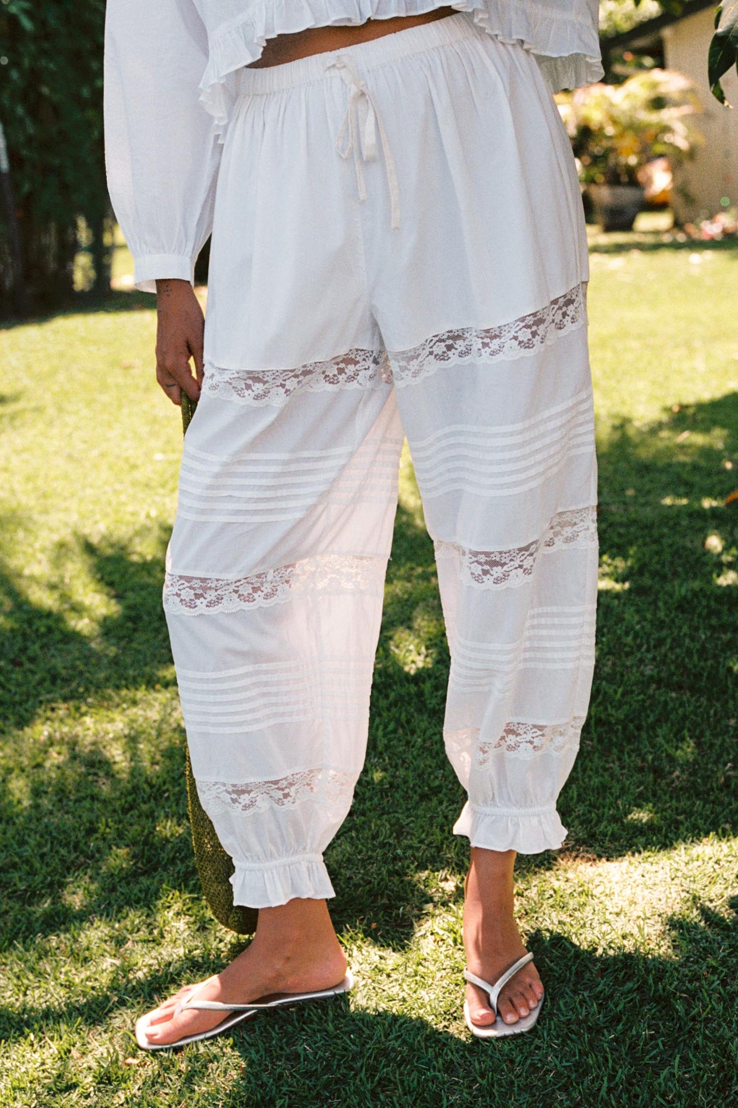 The Emanuelle Pant | Alabaster