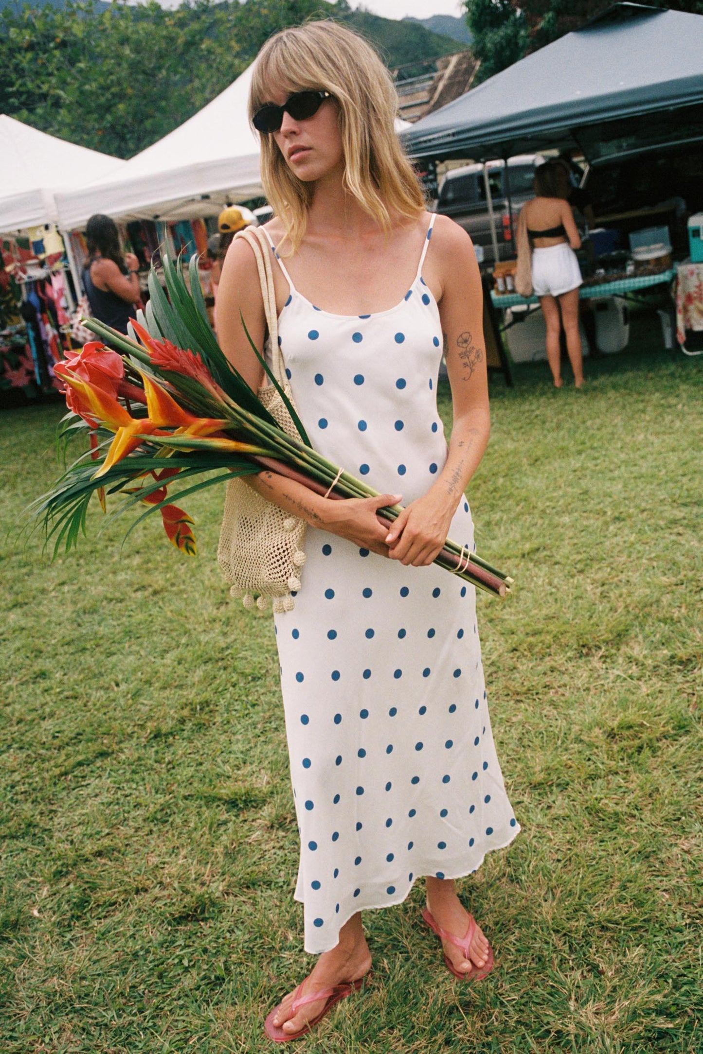 The Melissa Dress | Azure Dot