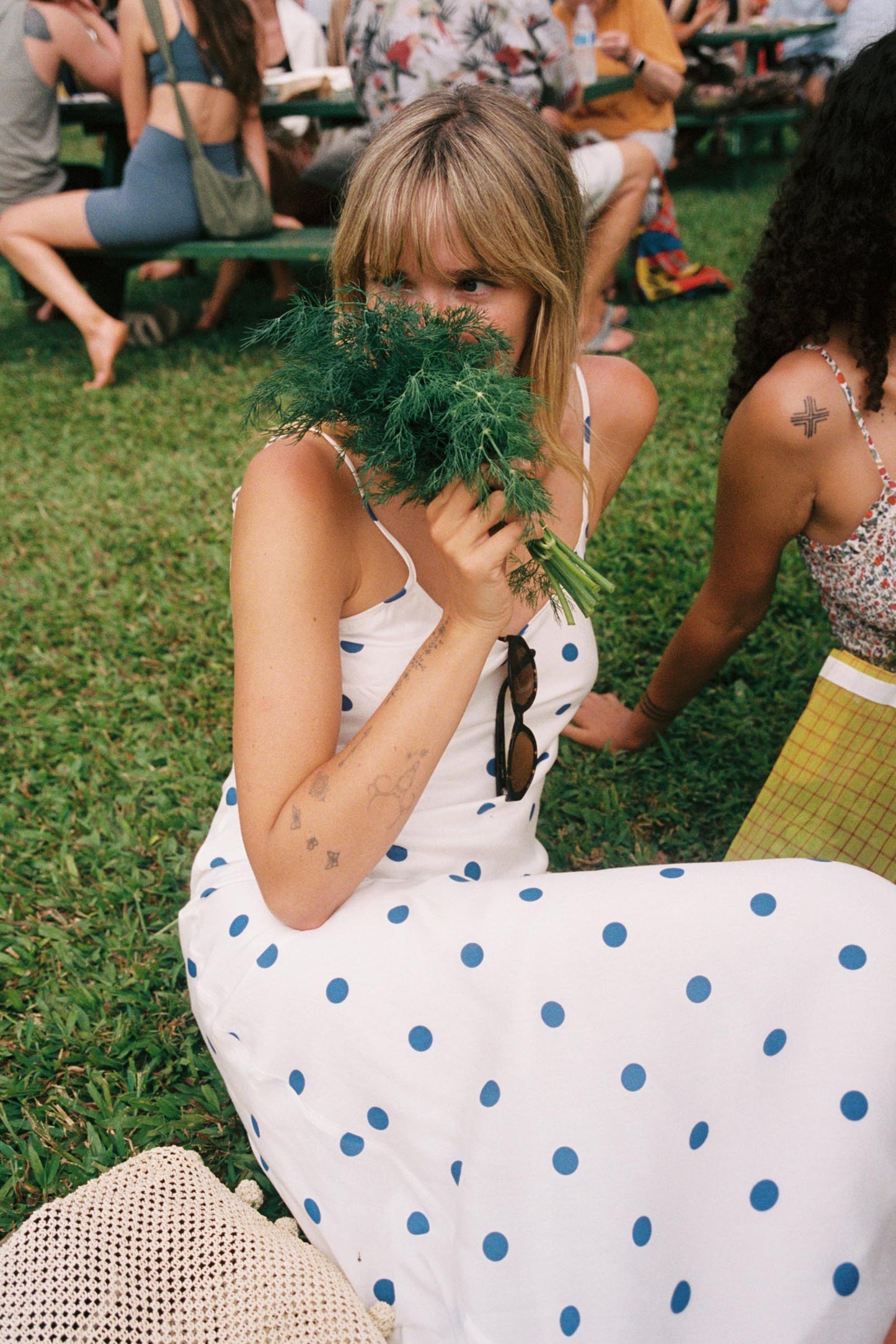 The Melissa Dress | Azure Dot