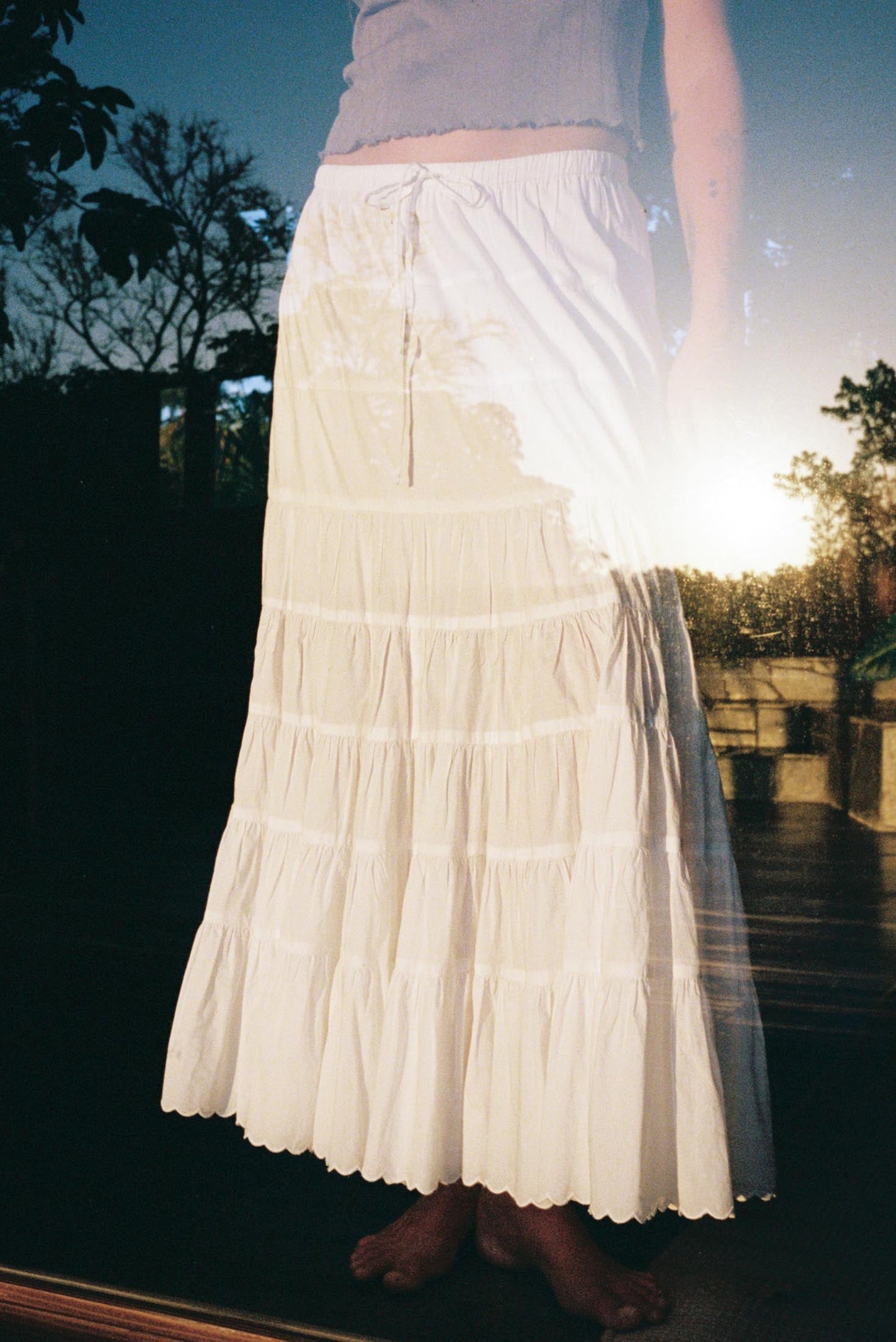 The Darby Skirt | Alabaster