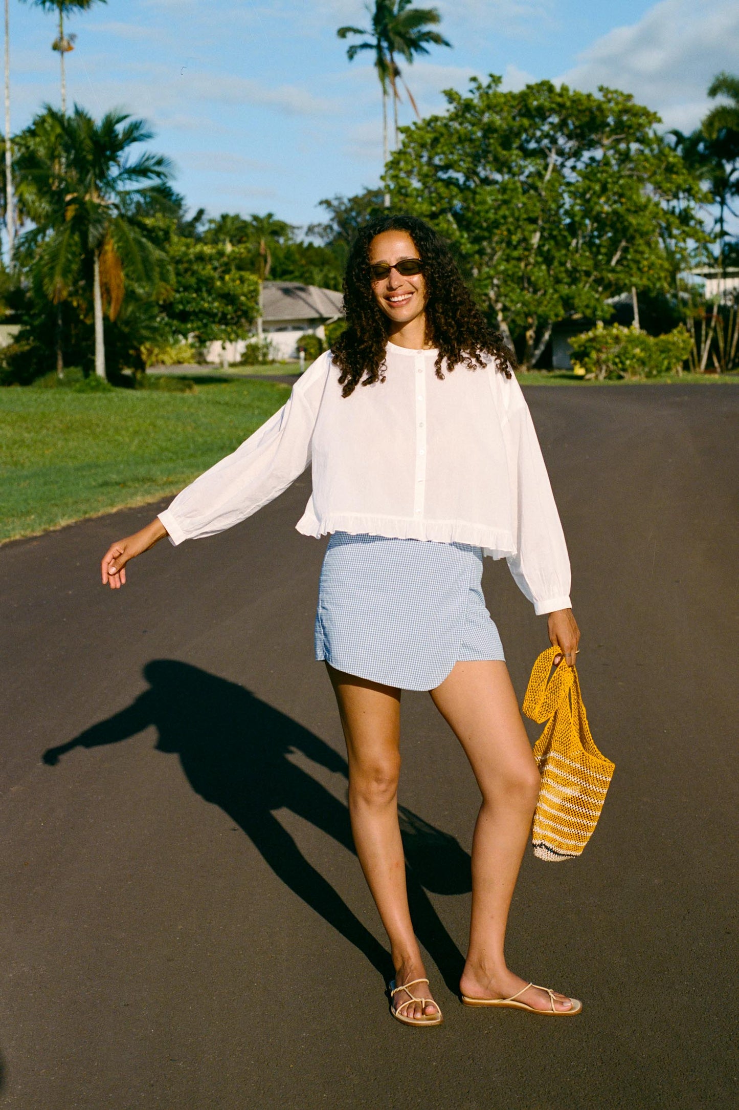 The Heidi Blouse | Alabaster