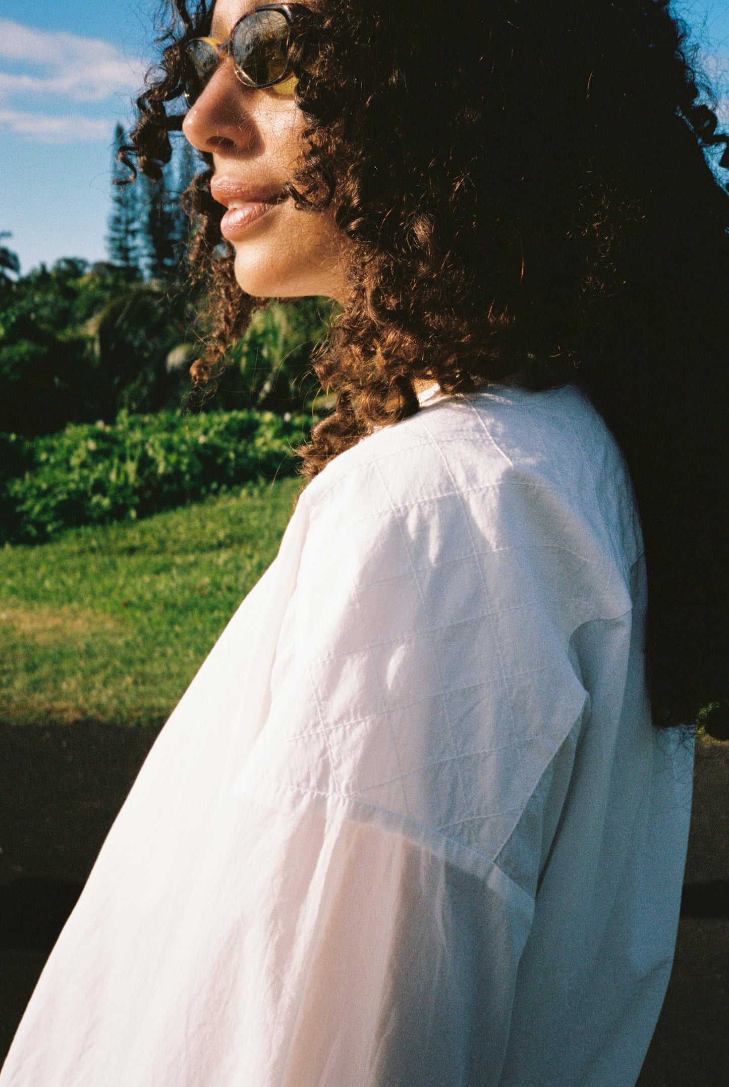 The Heidi Blouse | Alabaster