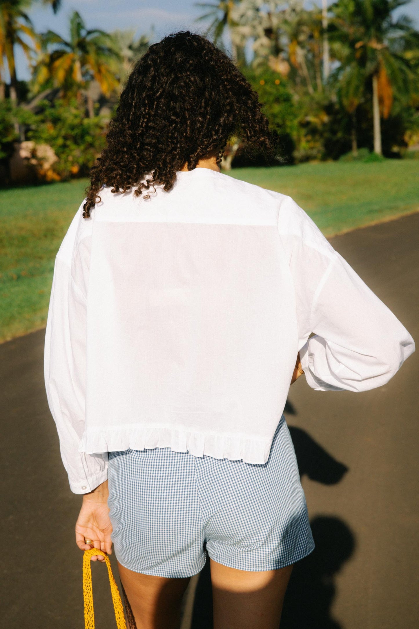 The Heidi Blouse | Alabaster