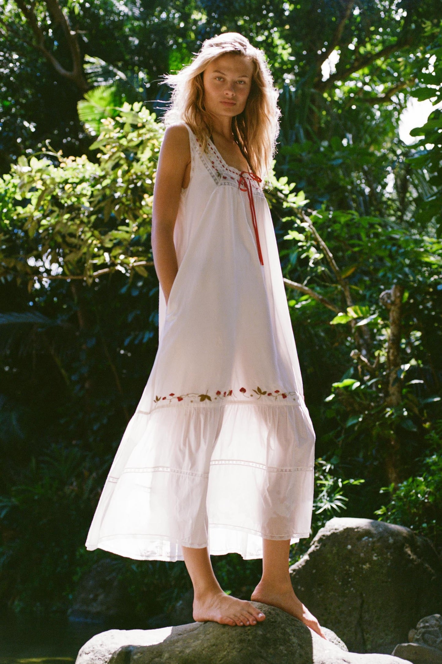 The Eleadora Dress | Strawberry Pearl