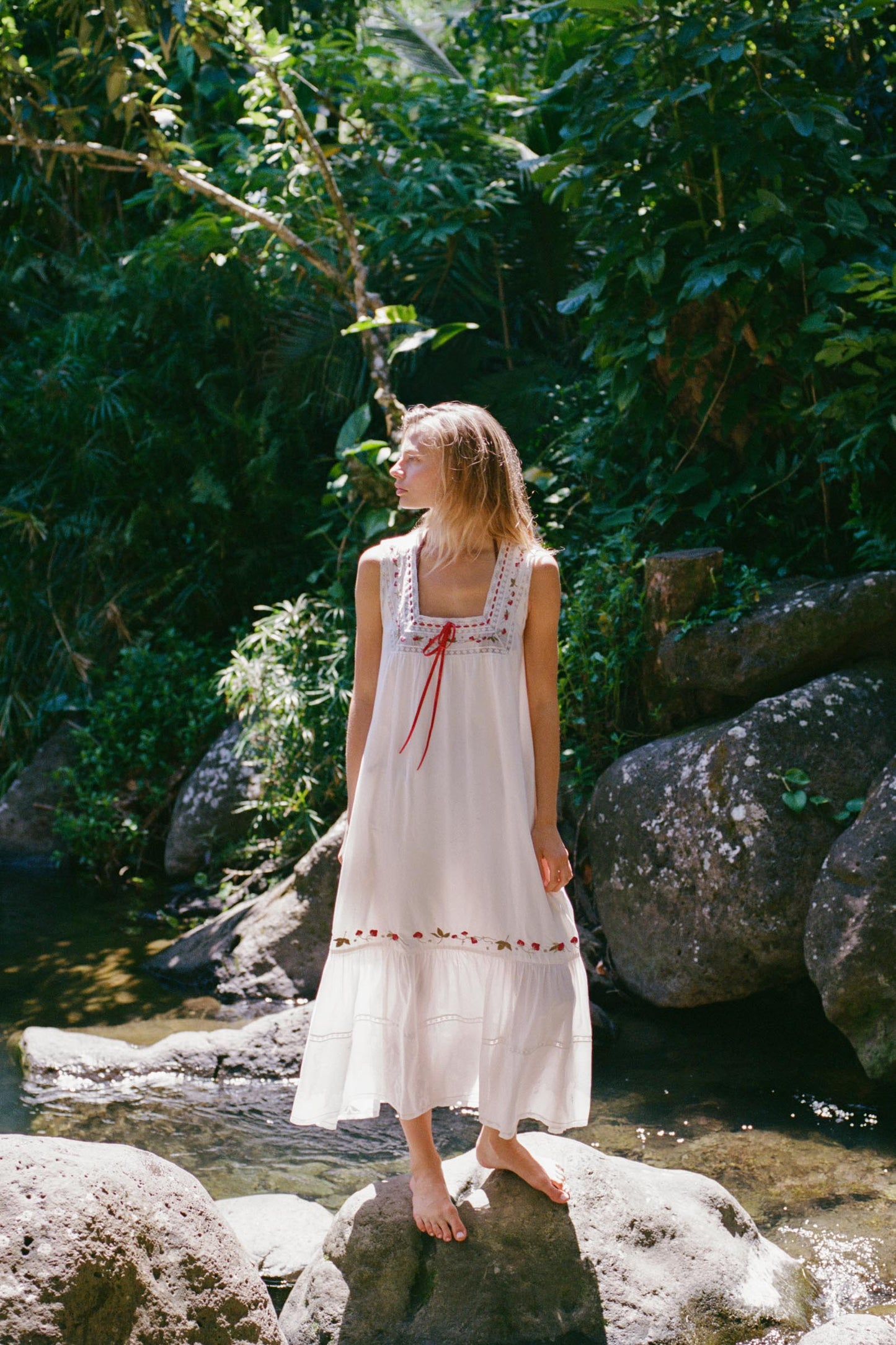 The Eleadora Dress | Strawberry Pearl
