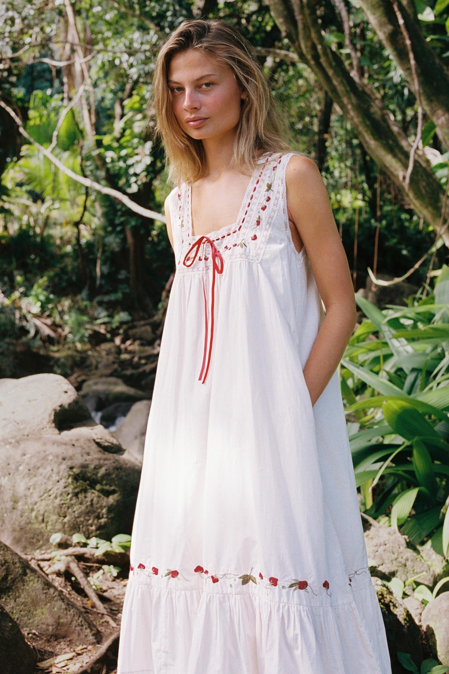 The Eleadora Dress | Strawberry Pearl