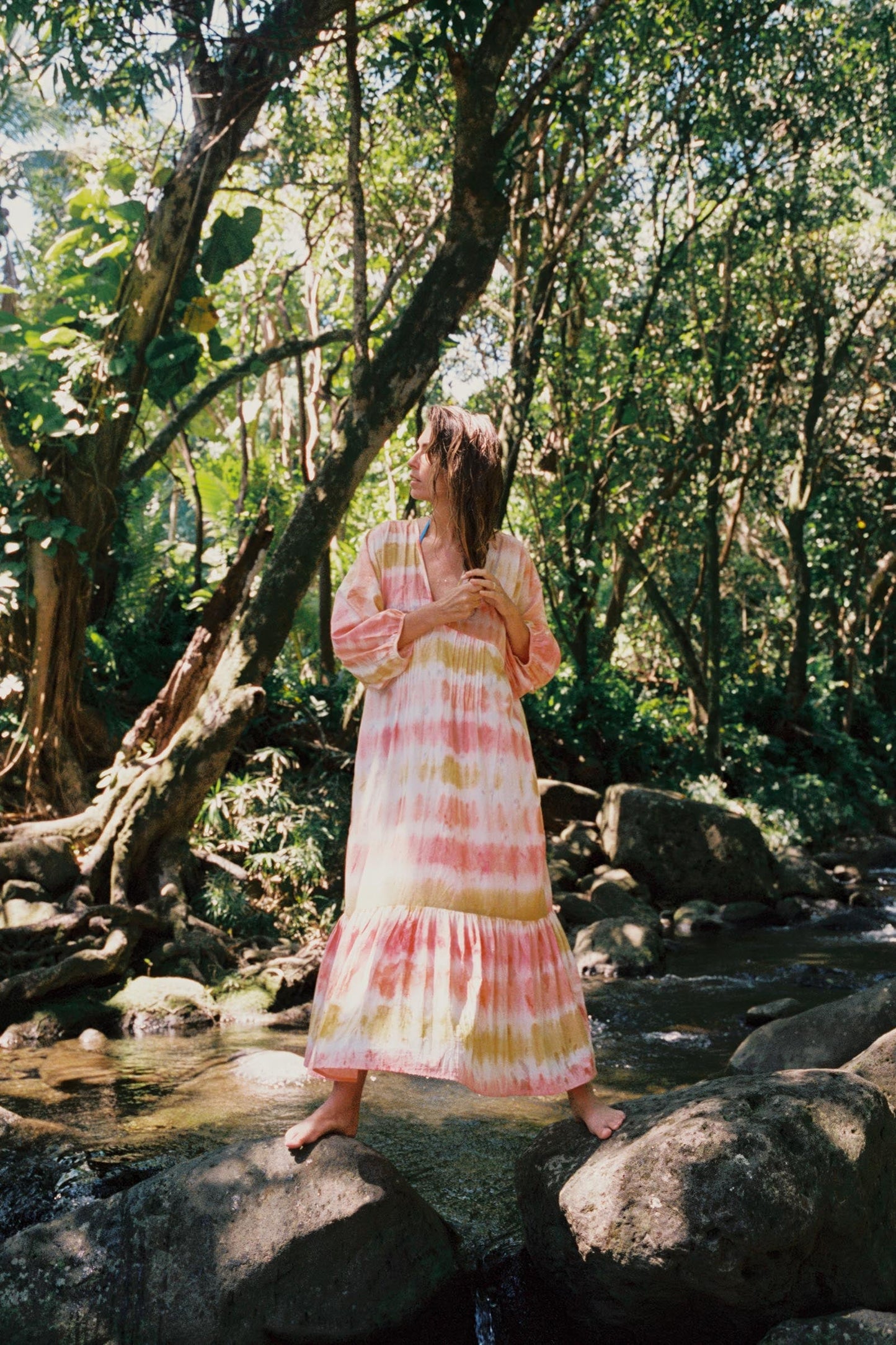 The Antonia Dress | Golden Sunset