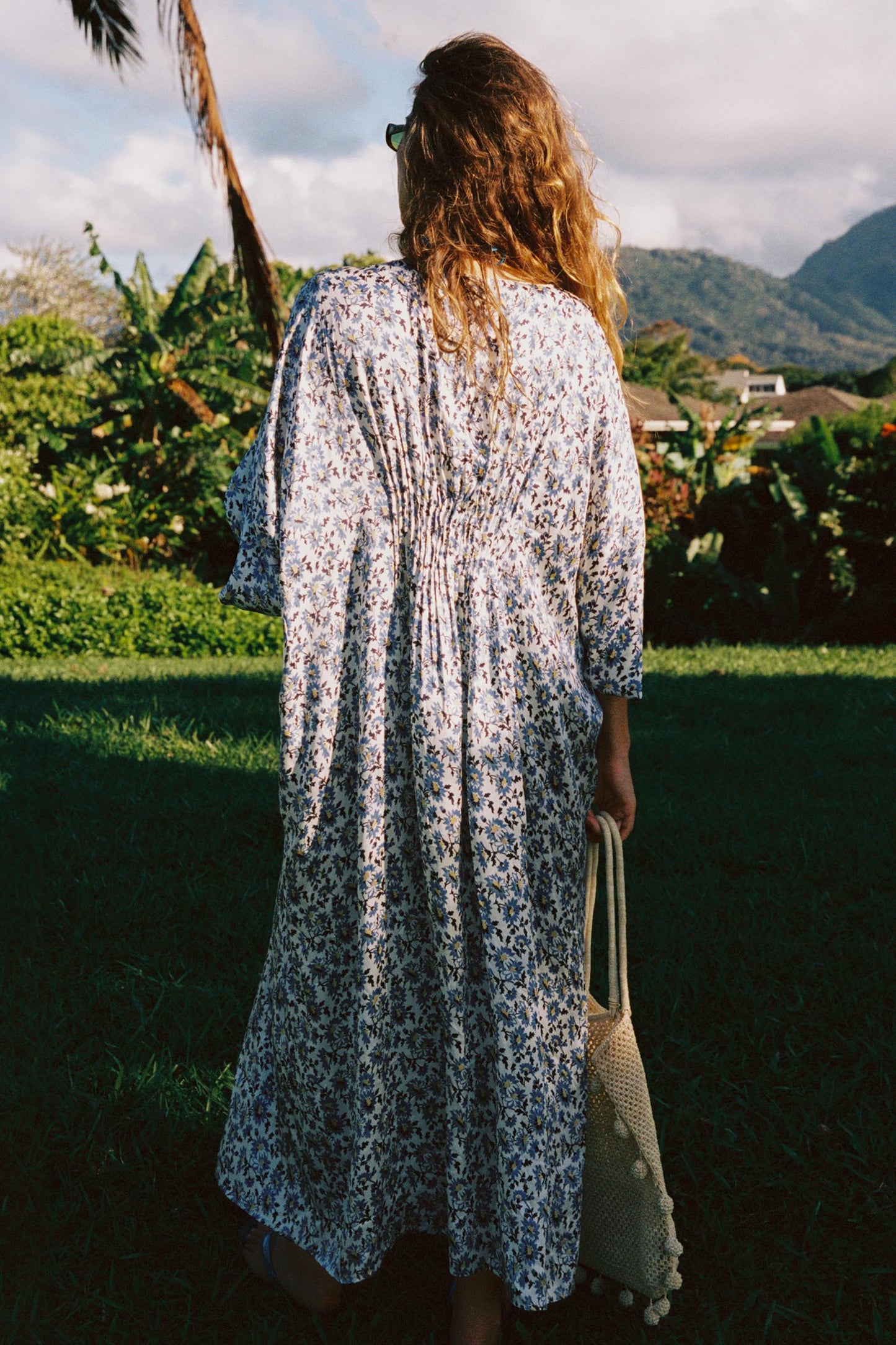 The Aika Dress | Sunflower Azure