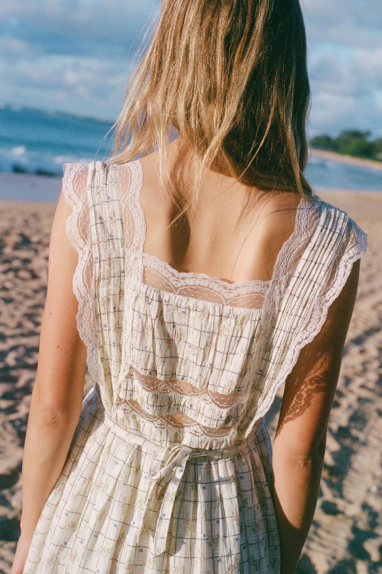 The Sanja Dress | Rose Trellis