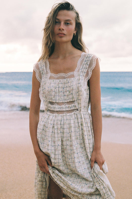 The Sanja Dress | Rose Trellis