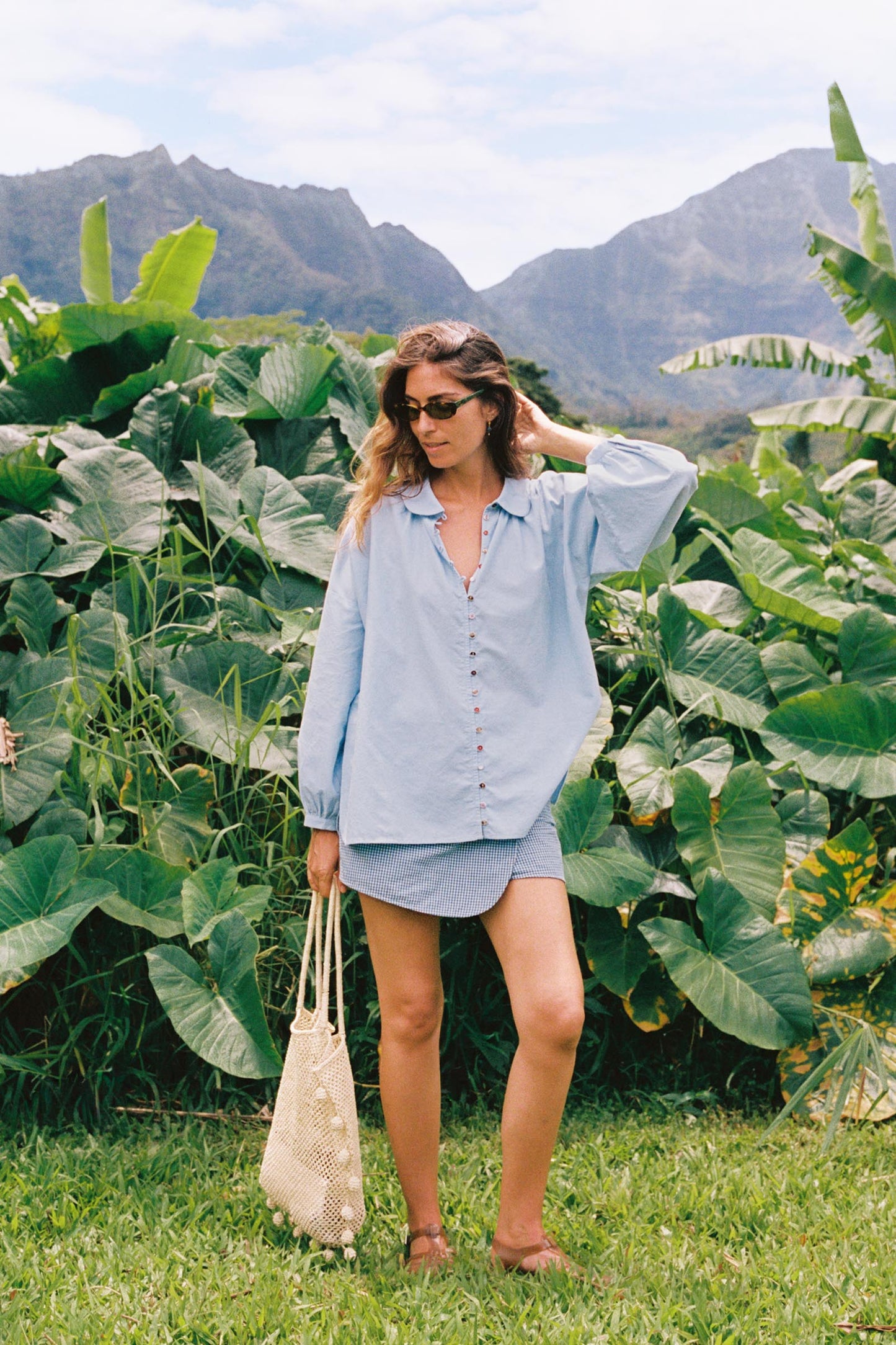 The Carol Blouse | Chambray