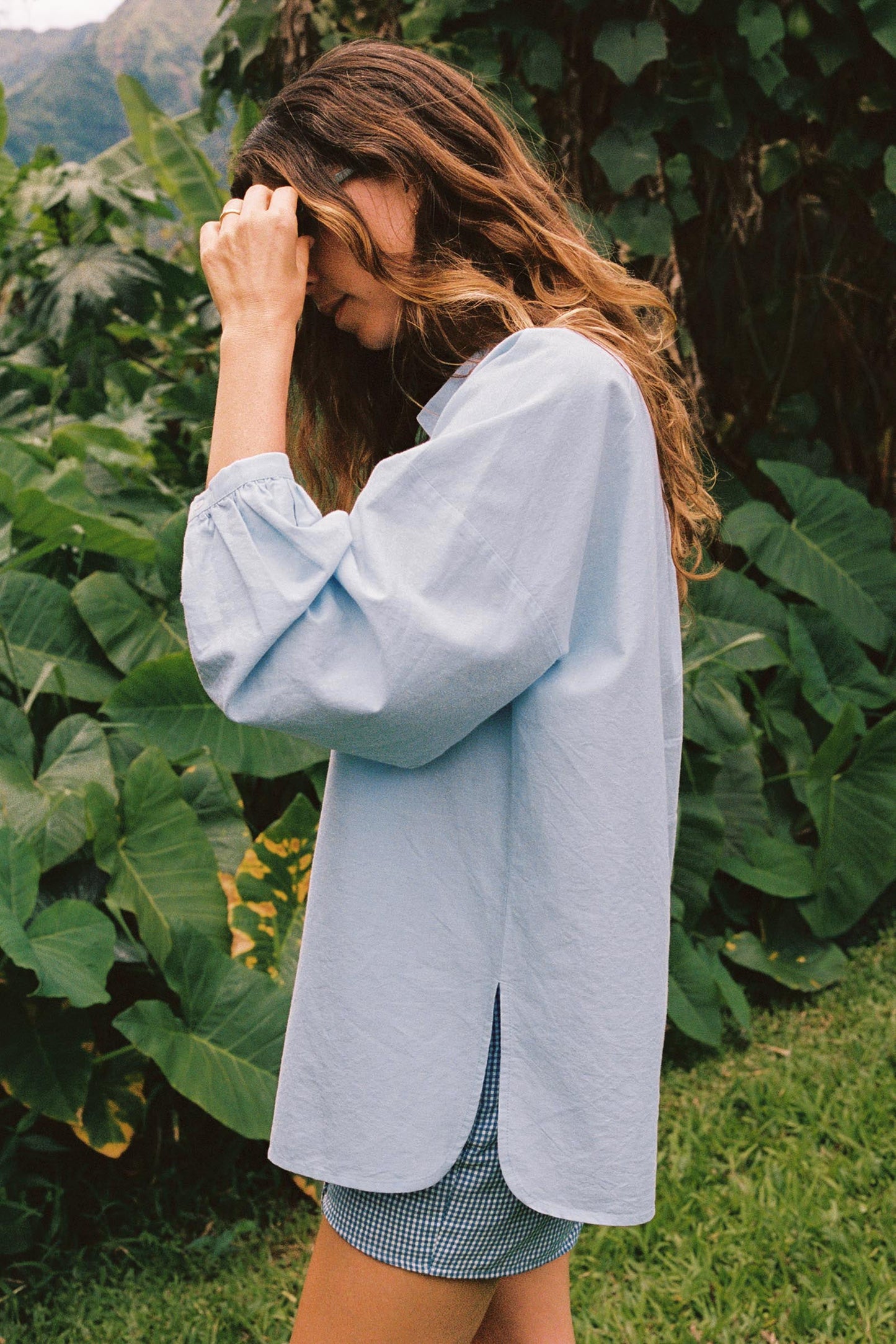 The Carol Blouse | Chambray