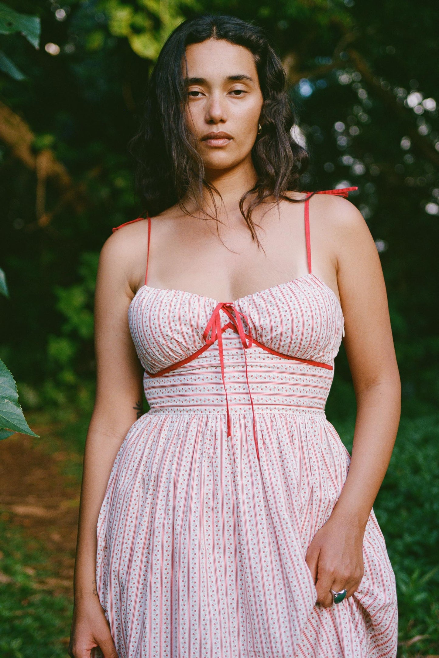 The Antara Dress | Strawberry Vine