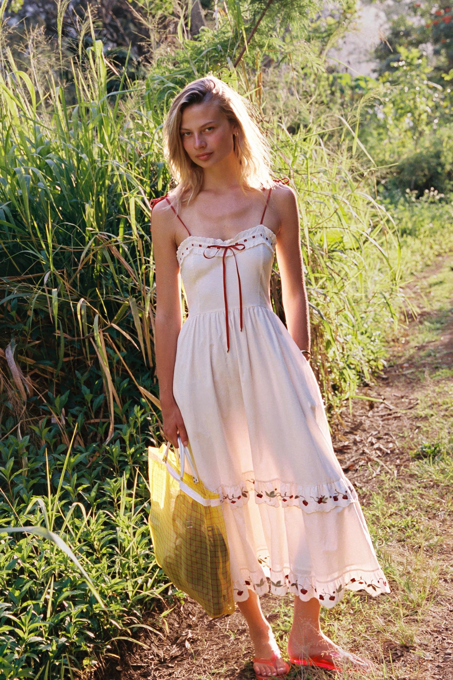 The Emma Dress | Strawberry Pearl