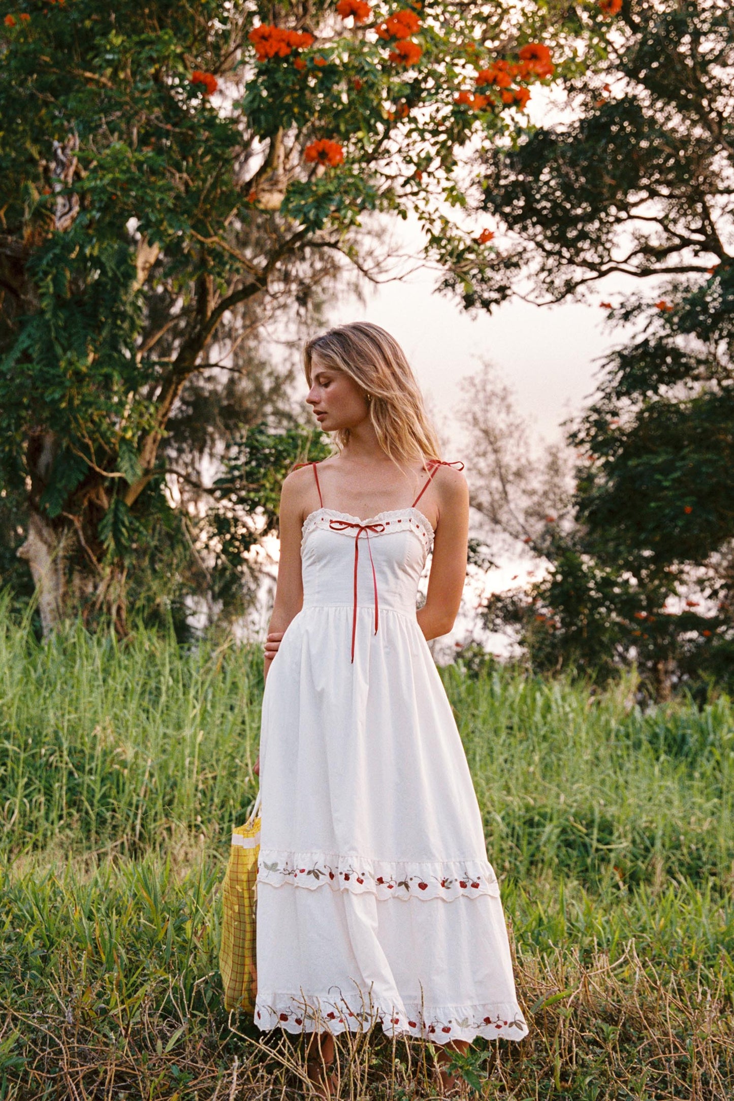 The Emma Dress | Strawberry Pearl