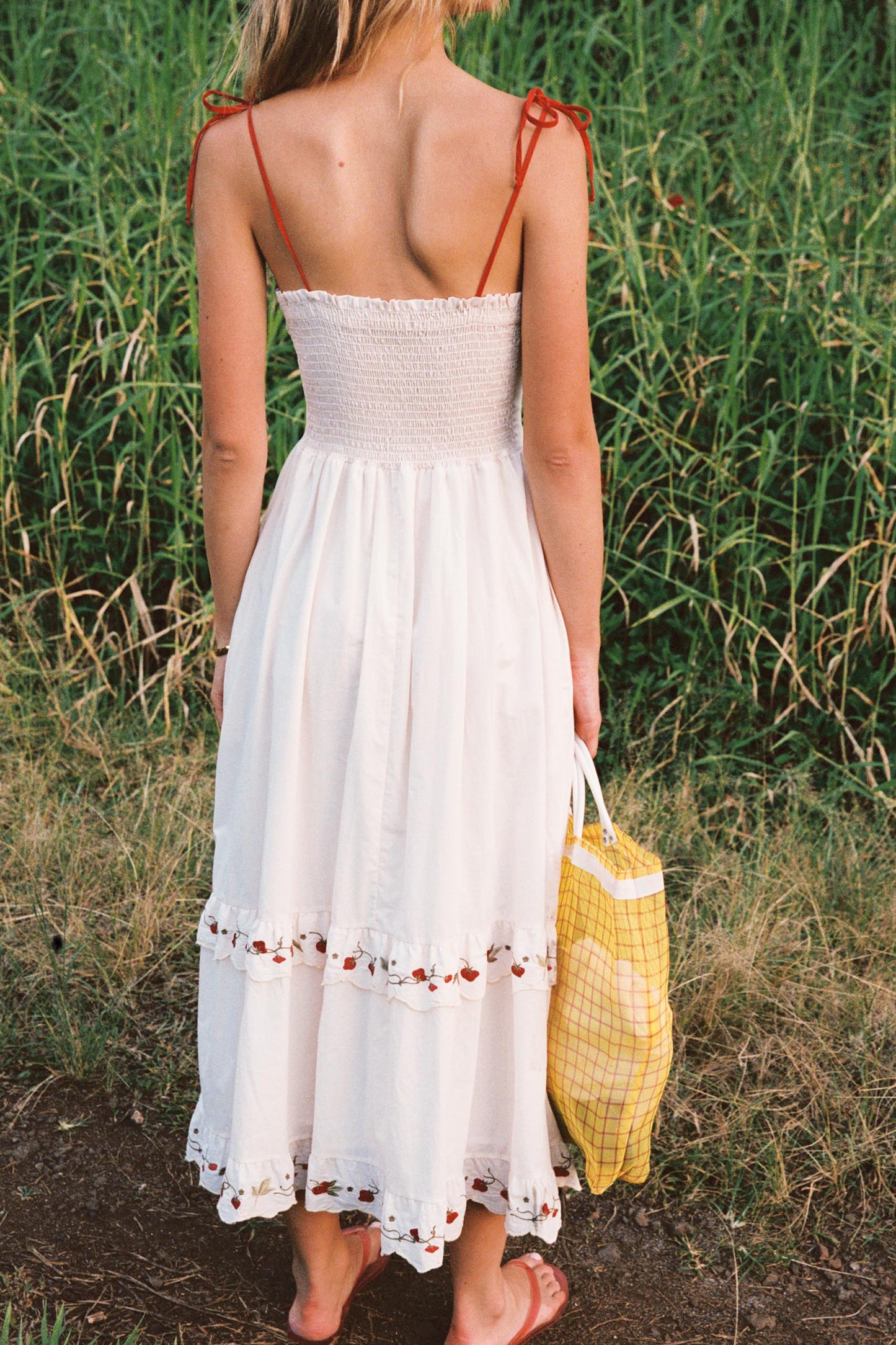 The Emma Dress | Strawberry Pearl