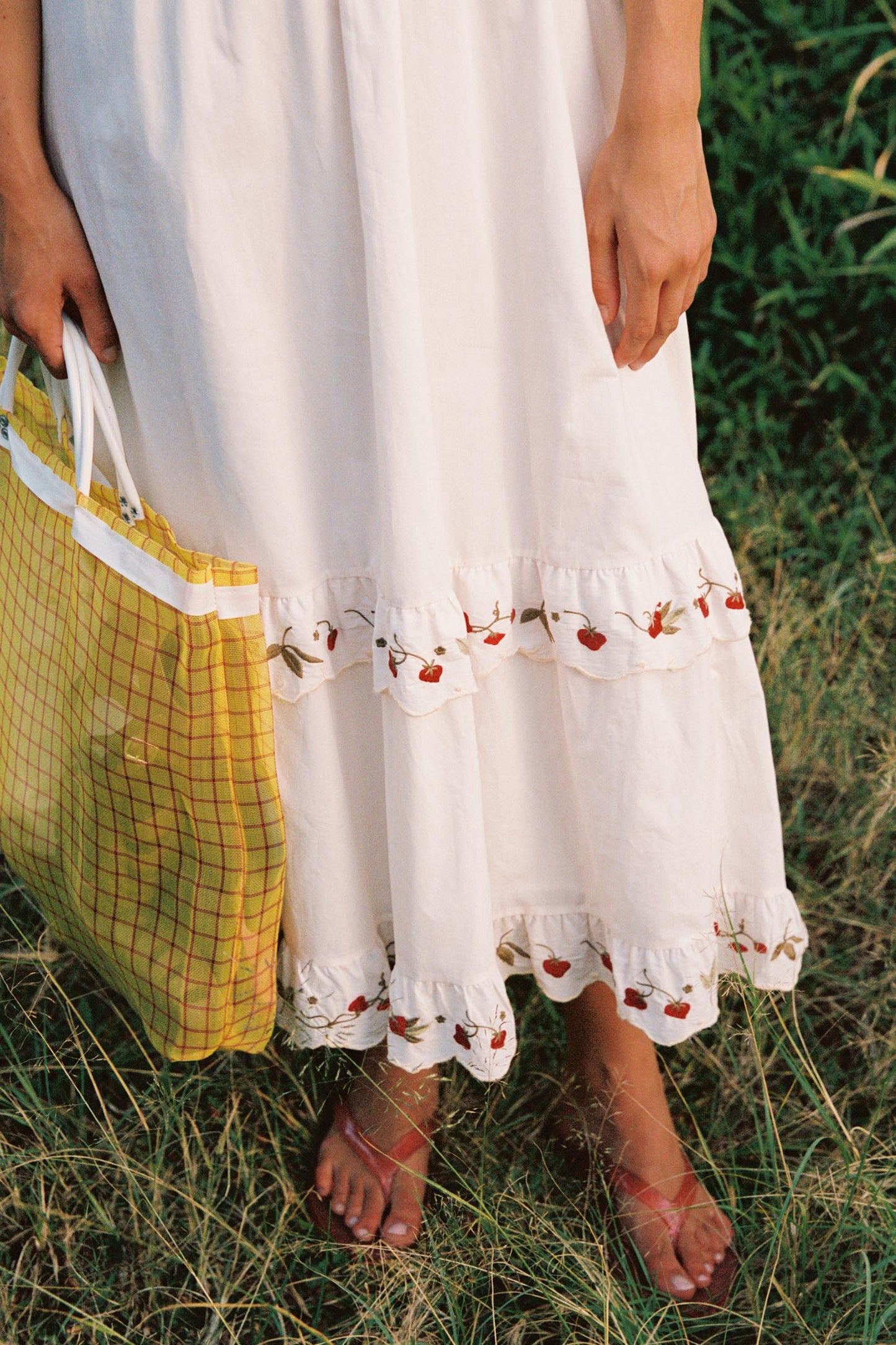 The Emma Dress | Strawberry Pearl